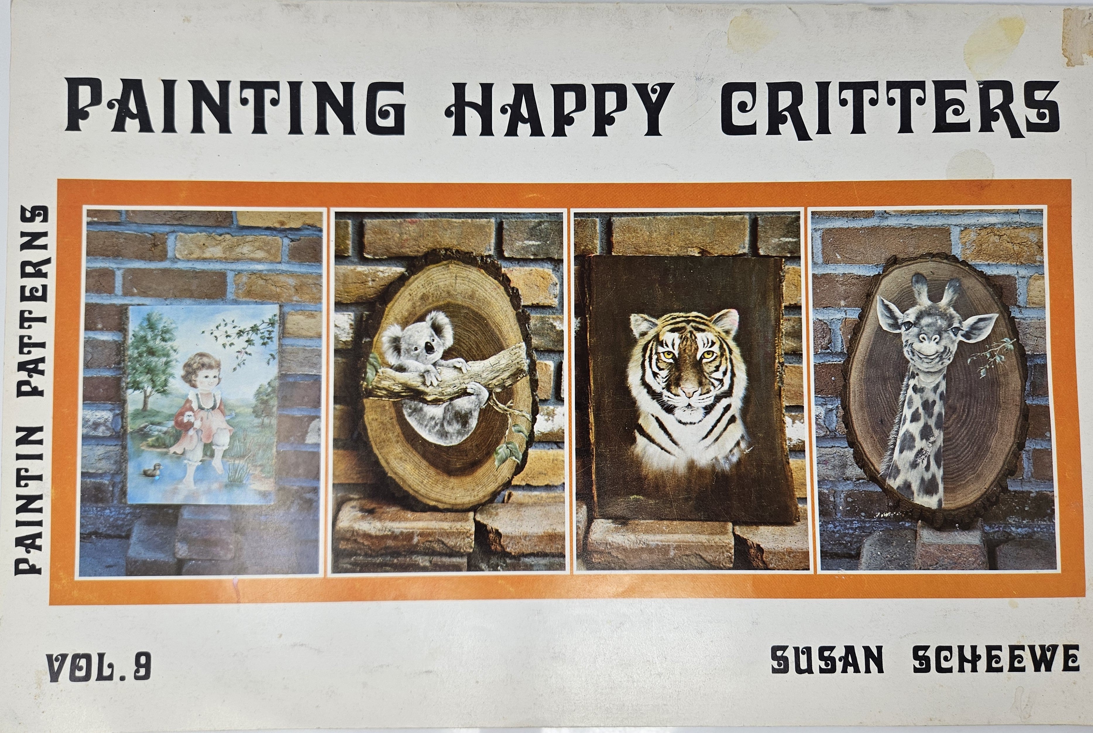 CLEARANCE: Painting Happy Critters Vol. 9 - Susan Scheewe