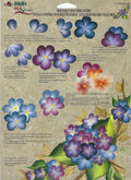 CLEARANCE:  Plaid One Stroke Reusable Teaching Guide 1110 Hydrangea - Donna Dewberry