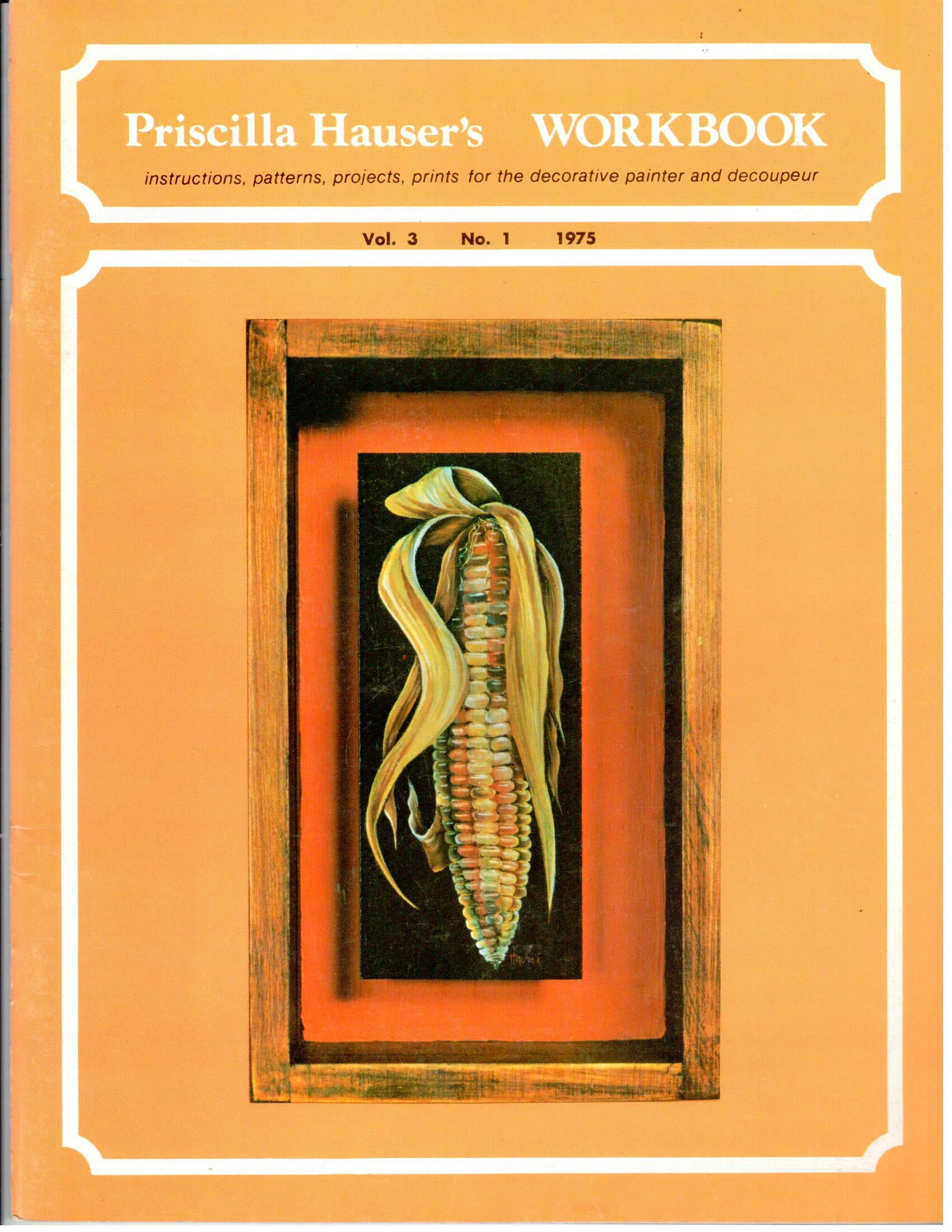 CLEARANCE:  Priscilla Hauser's Workbook 1975 Volume 3 No. 1 - Priscilla Hauser