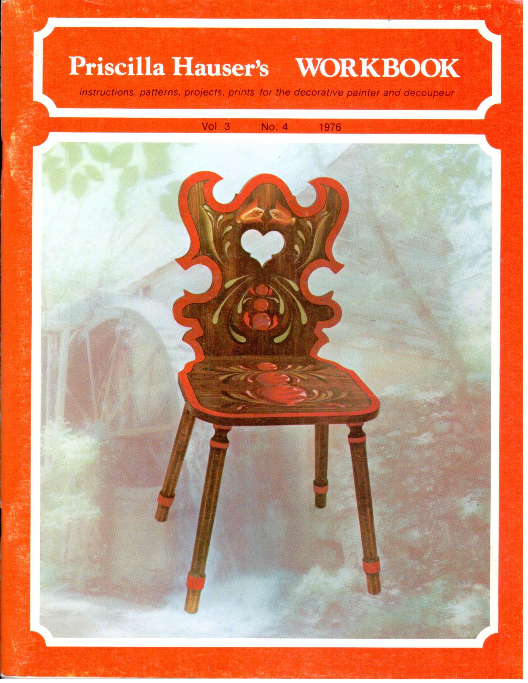 CLEARANCE:  Priscilla Hauser's Workbook 1976 Volume 3 No. 4 - Priscilla Hauser