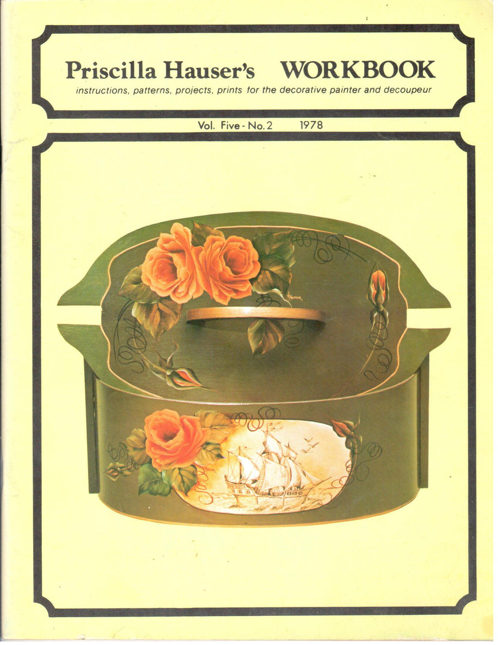 CLEARANCE:  Priscilla Hauser's Workbook 1978 Volume 5 No. 2 - Priscilla Hauser