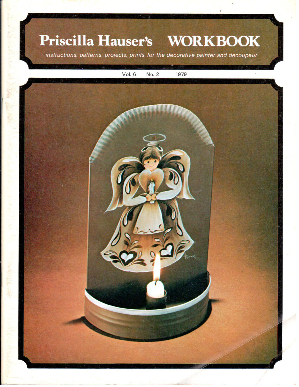 CLEARANCE:  Priscilla Hauser's Workbook 1979 Volume 6 No. 2 - Priscilla Hauser