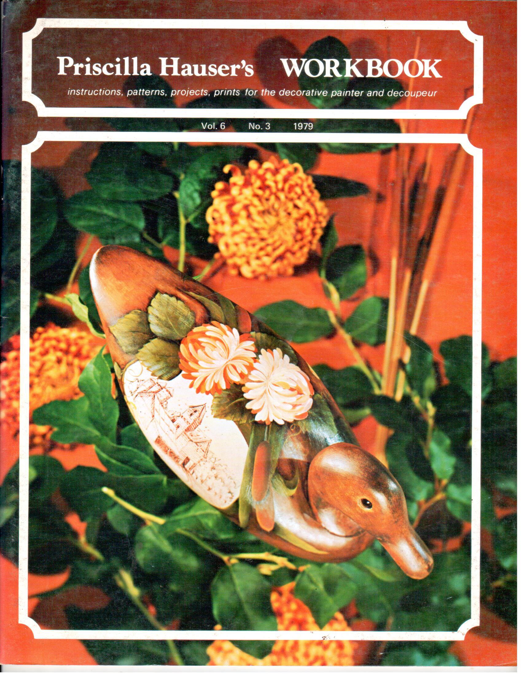 CLEARANCE:  Priscilla Hauser's Workbook 1979 Volume 6 No. 3 - Priscilla Hauser