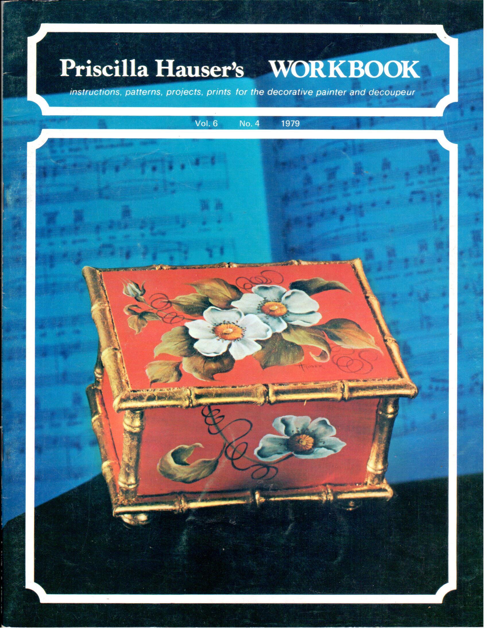 CLEARANCE:  Priscilla Hauser's Workbook 1979 Volume 6 No. 4 - Priscilla Hauser