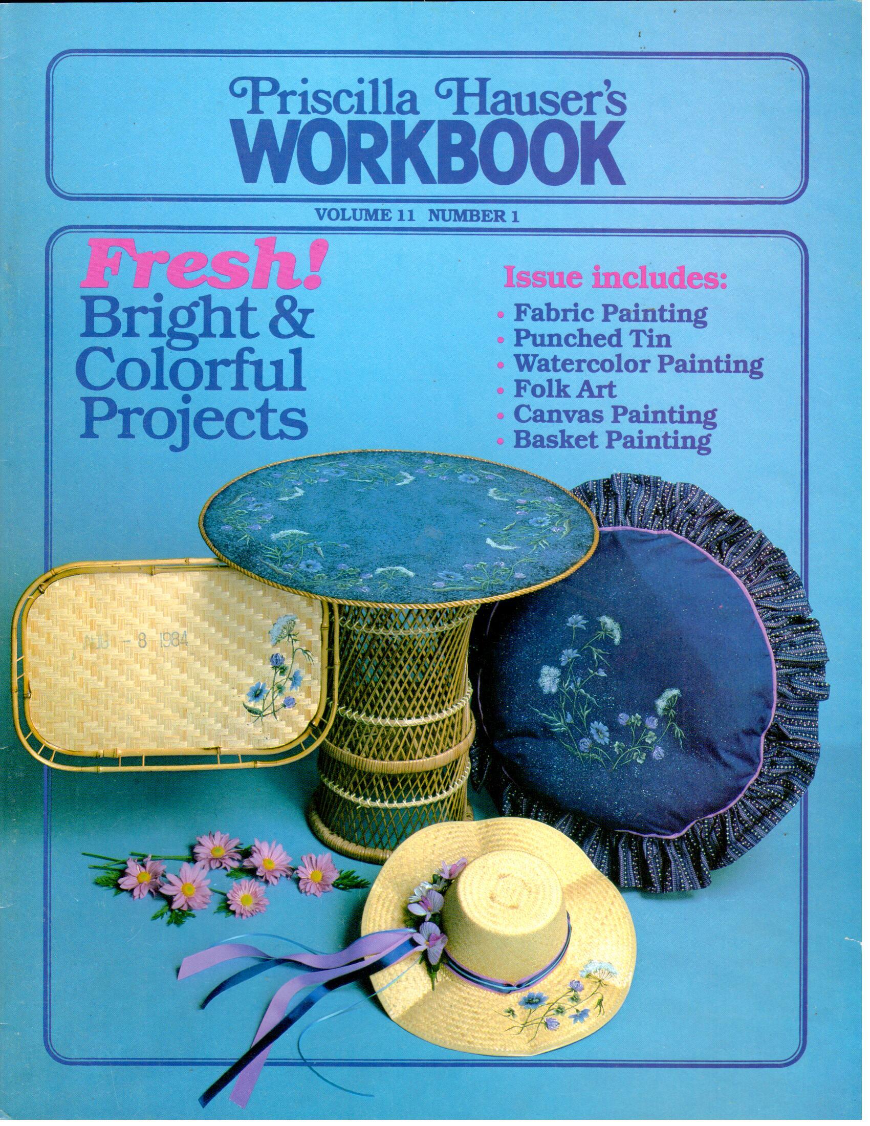 CLEARANCE:  Priscilla Hauser's Workbook 1984 Volume 11 No. 1 - Priscilla Hauser