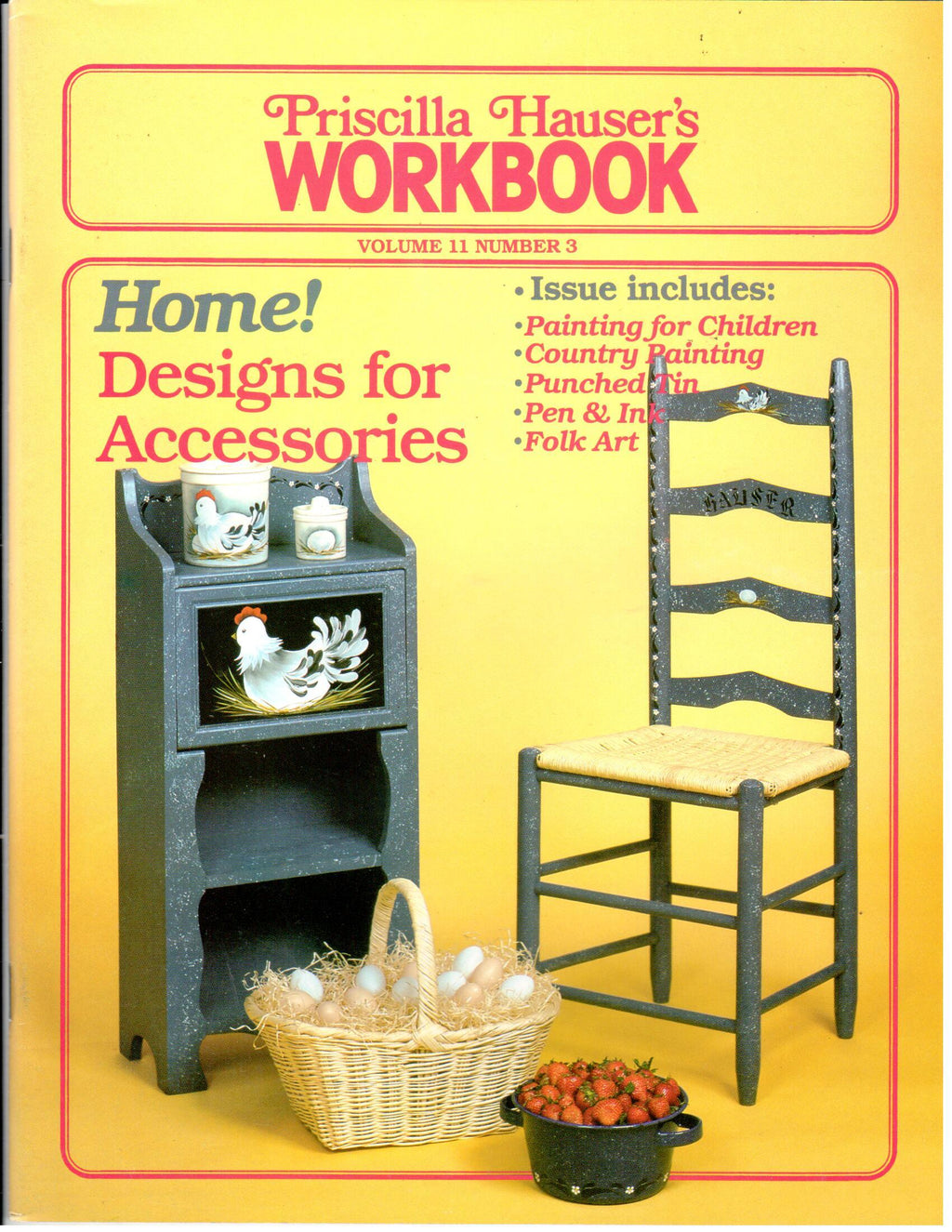 CLEARANCE:  Priscilla Hauser's Workbook 1984 Volume 11 No. 3 - Priscilla Hauser