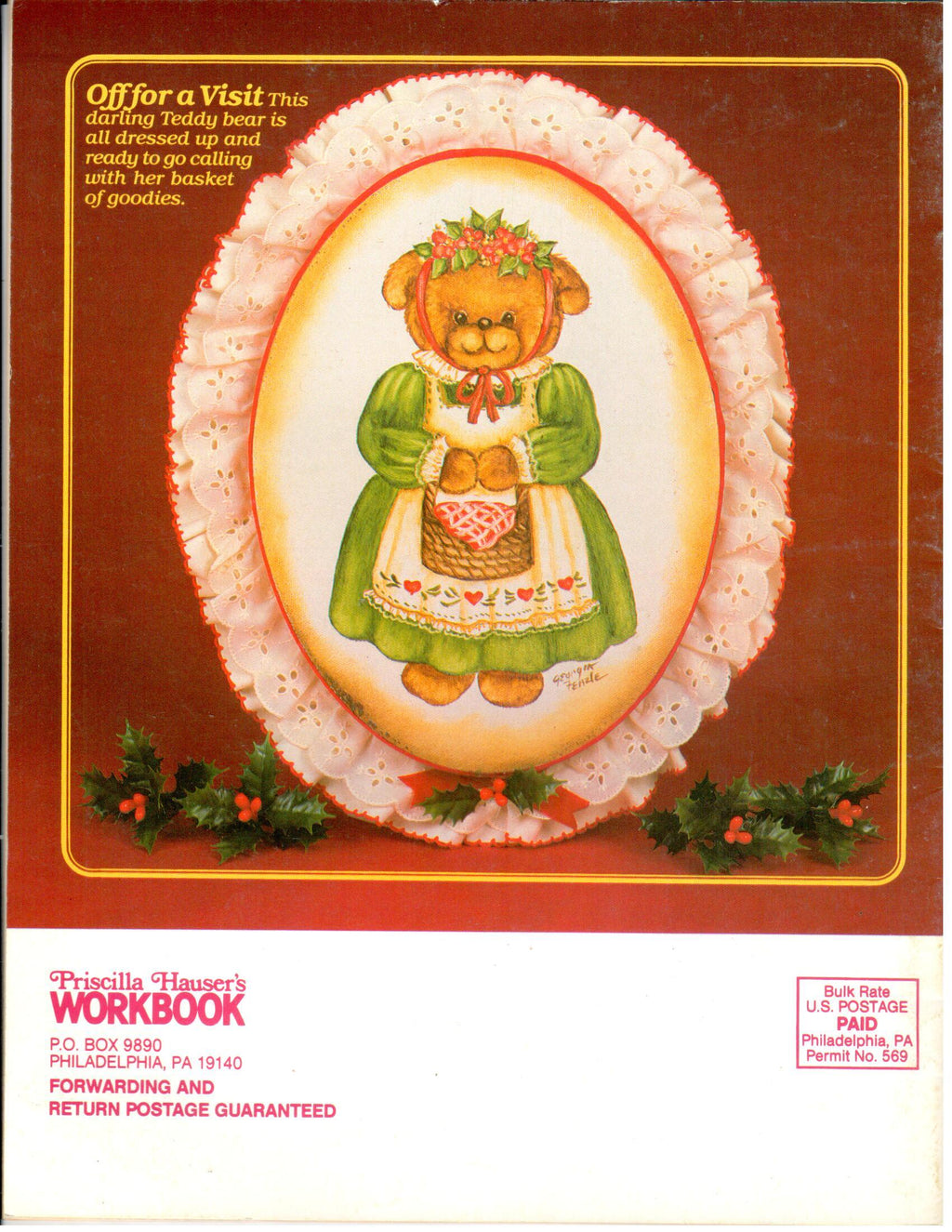 CLEARANCE:  Priscilla Hauser's Workbook 1984 Volume 11 No. 4 - Priscilla Hauser