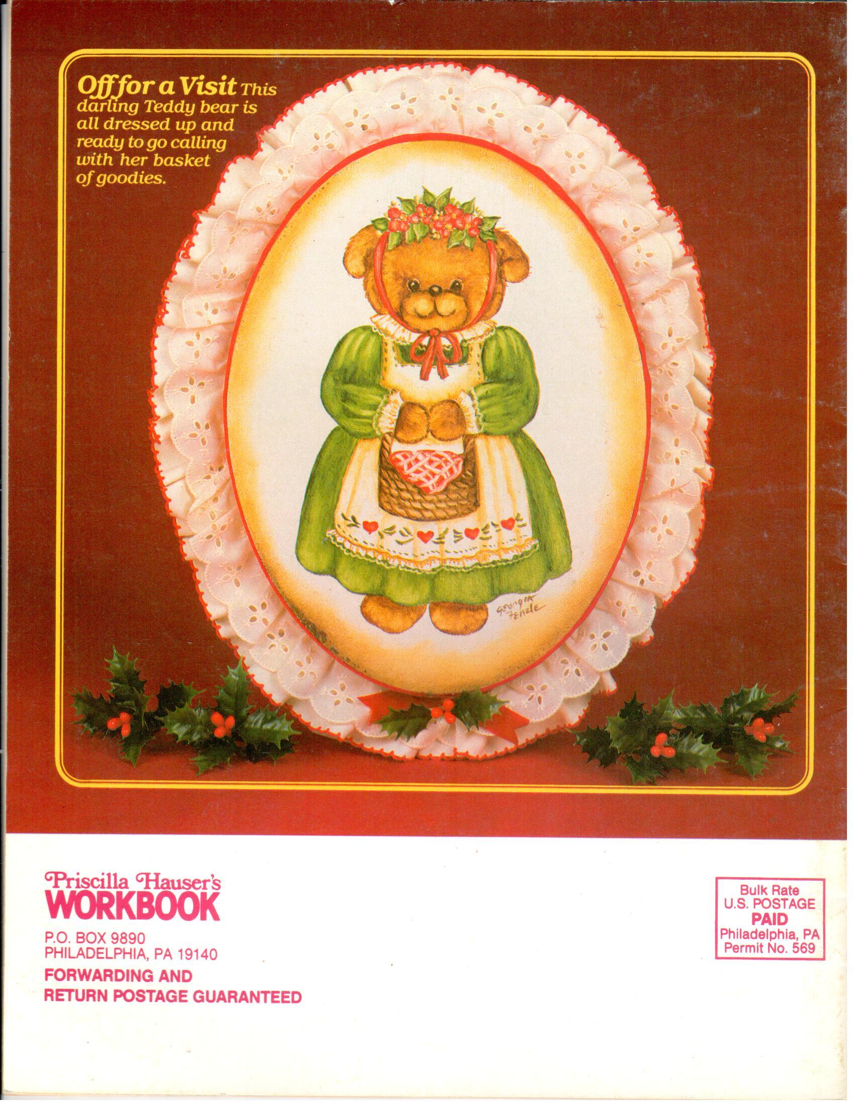 CLEARANCE:  Priscilla Hauser's Workbook 1984 Volume 11 No. 4 - Priscilla Hauser
