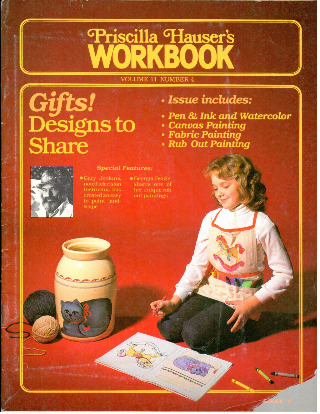 CLEARANCE:  Priscilla Hauser's Workbook 1984 Volume 11 No. 4 - Priscilla Hauser