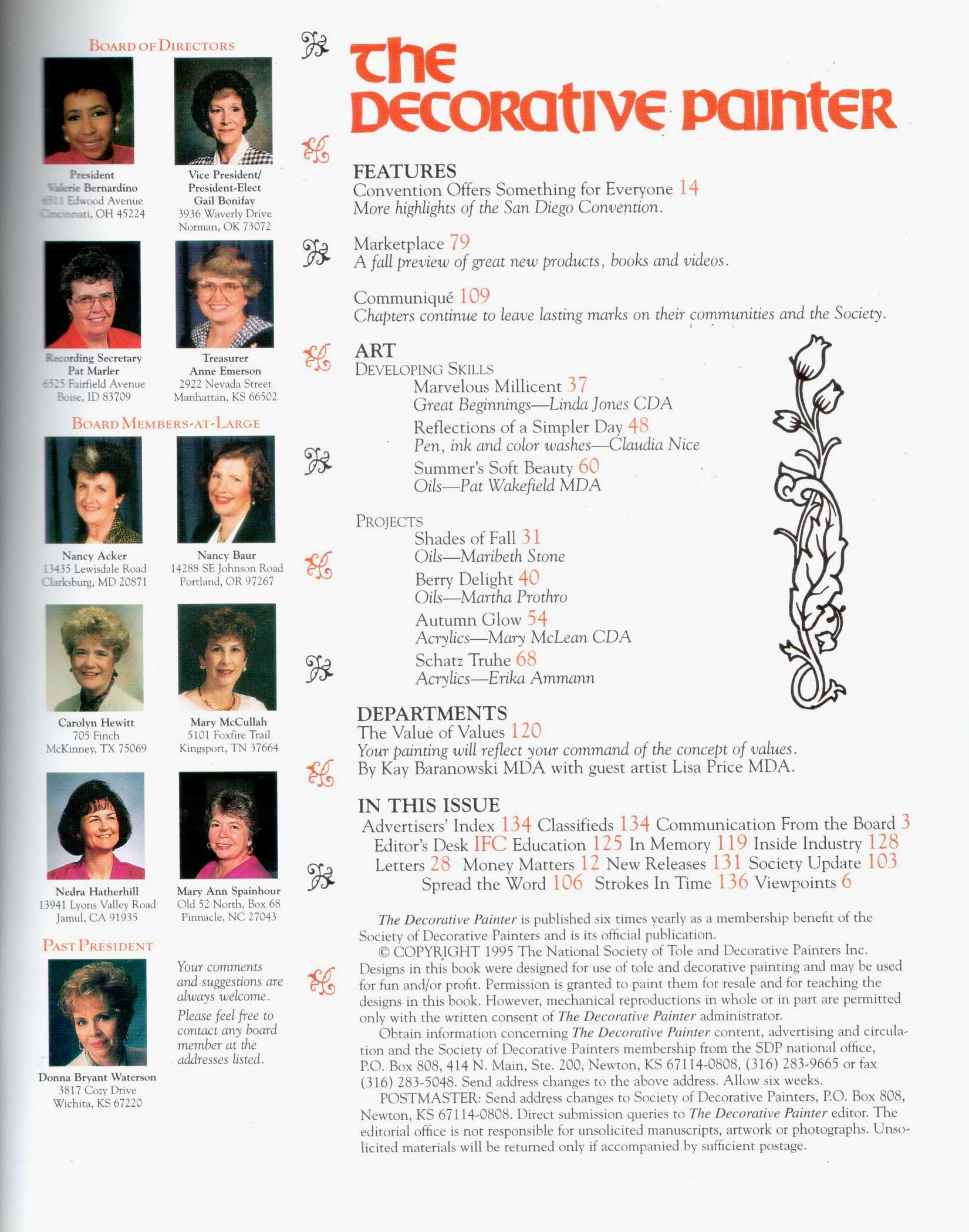 The Decorative Painter - 1995 Issue 5