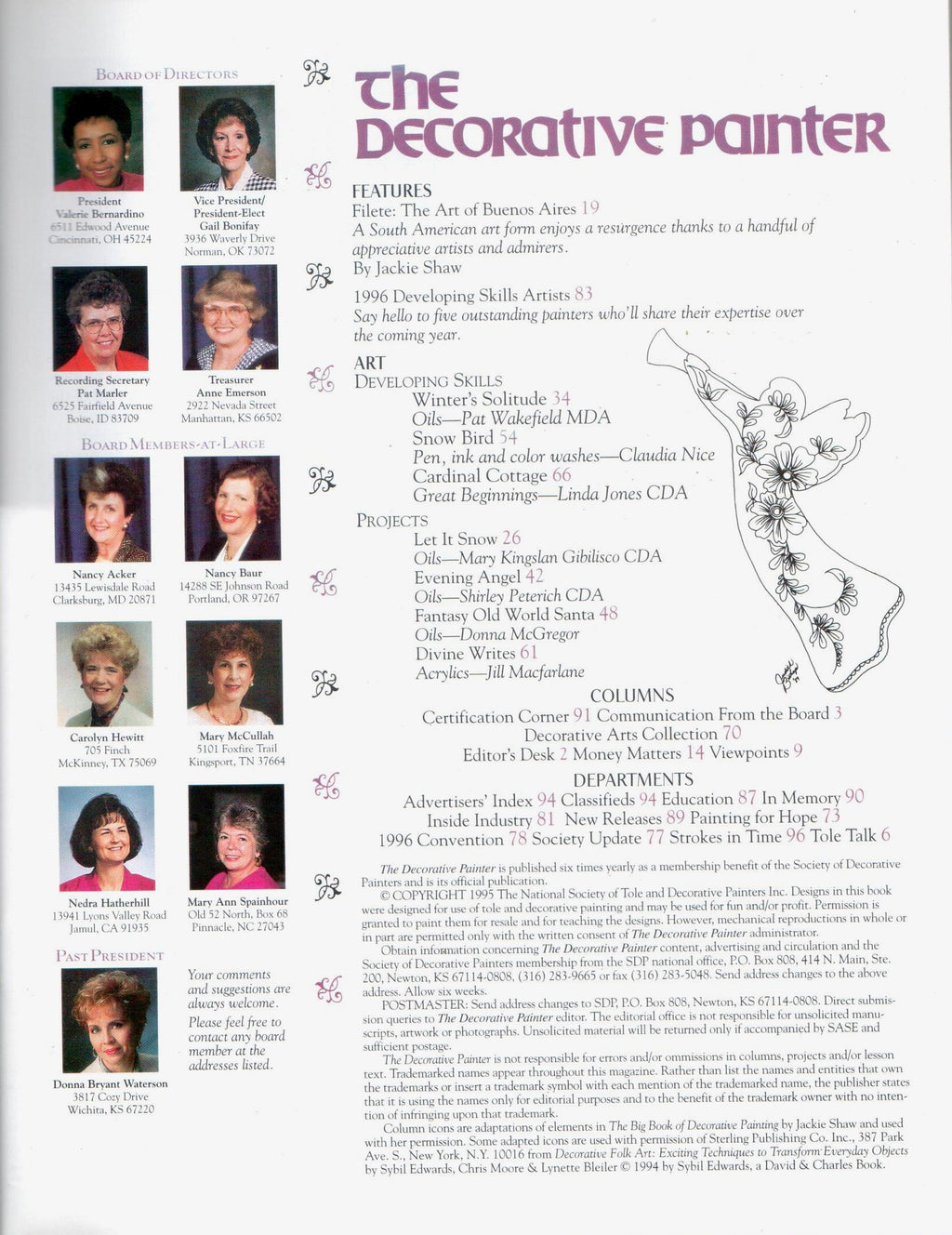 The Decorative Painter - 1995 Issue 6