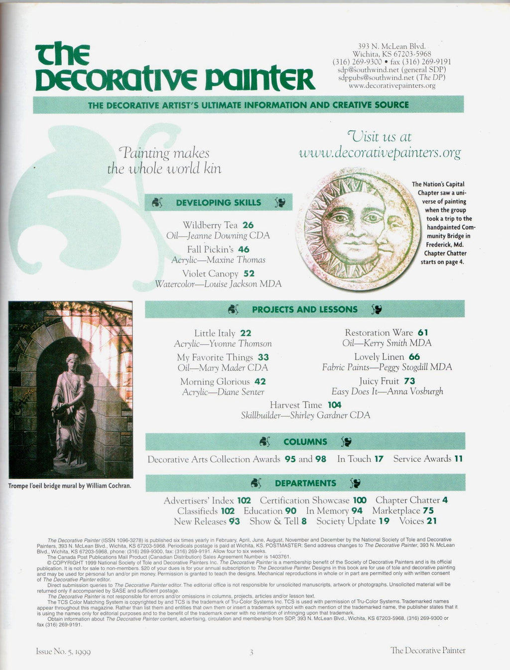 The Decorative Painter - 1999 Issue 5