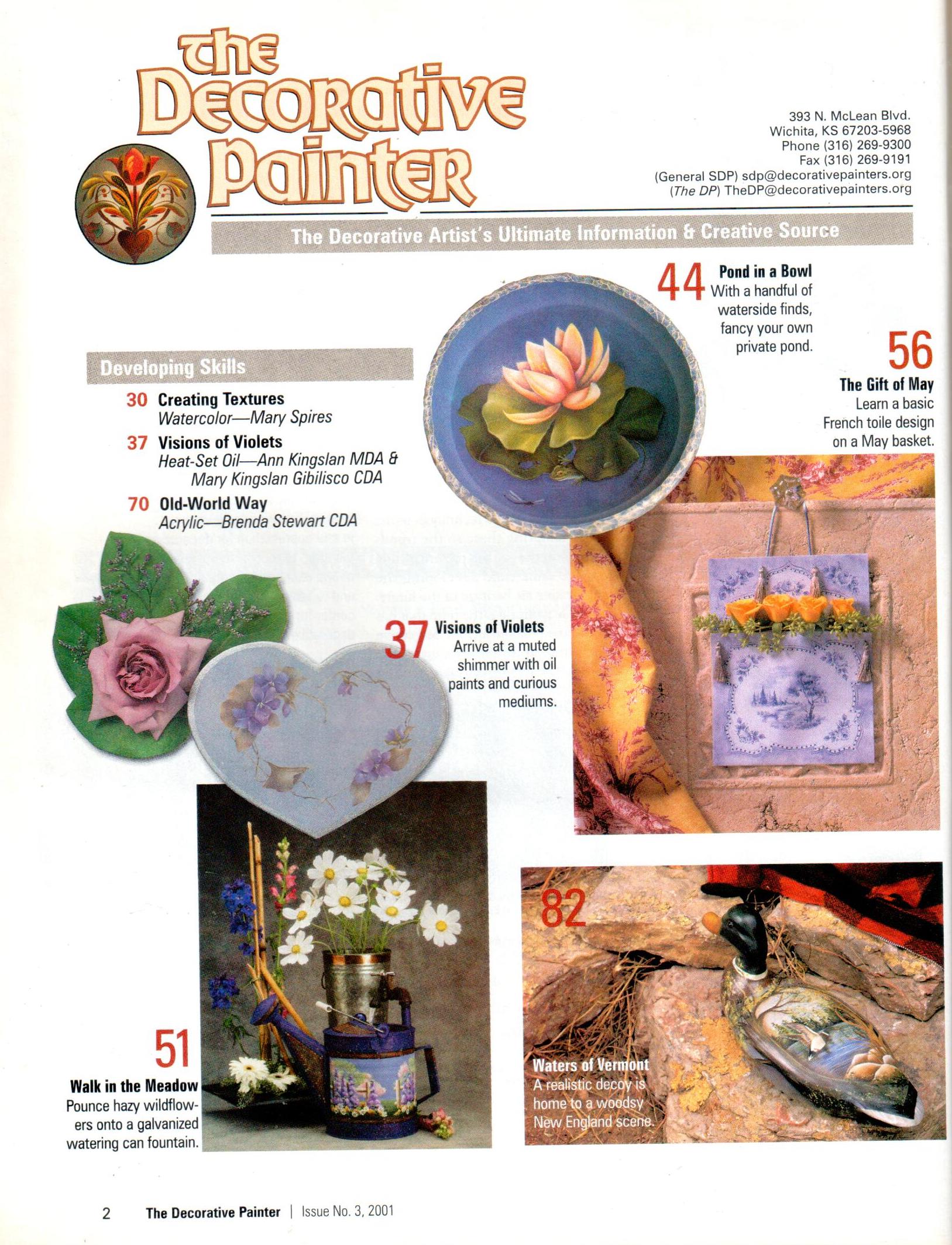 The Decorative Painter - 2001 Issue 3