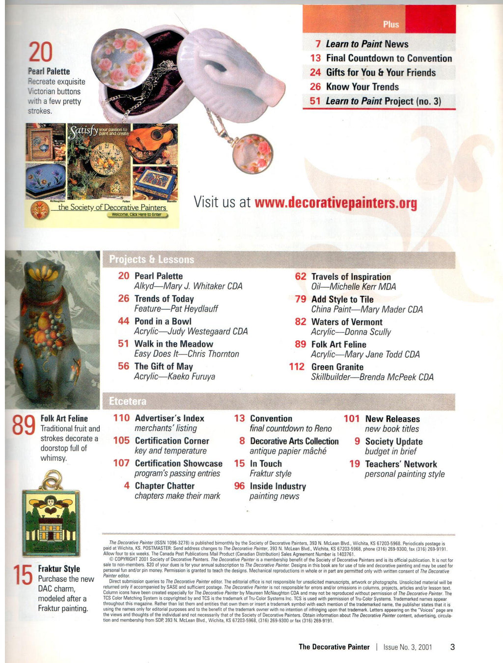 The Decorative Painter - 2001 Issue 3