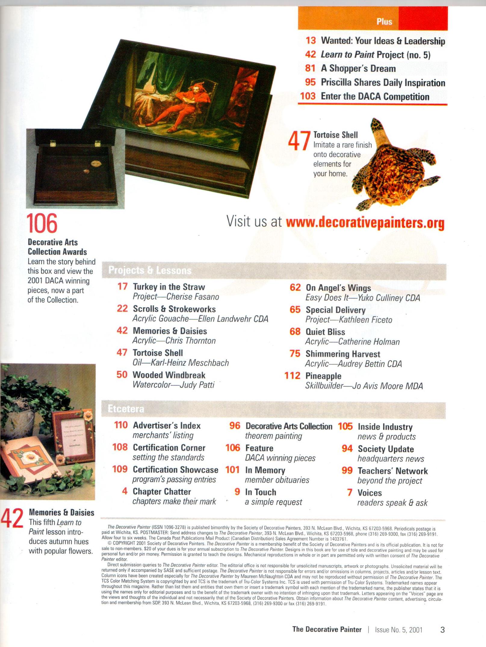 The Decorative Painter - 2001 Issue 5