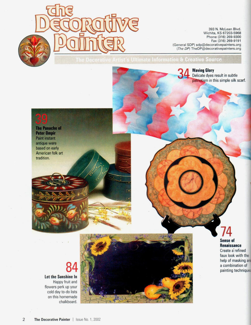 The Decorative Painter - 2002 Issue 1