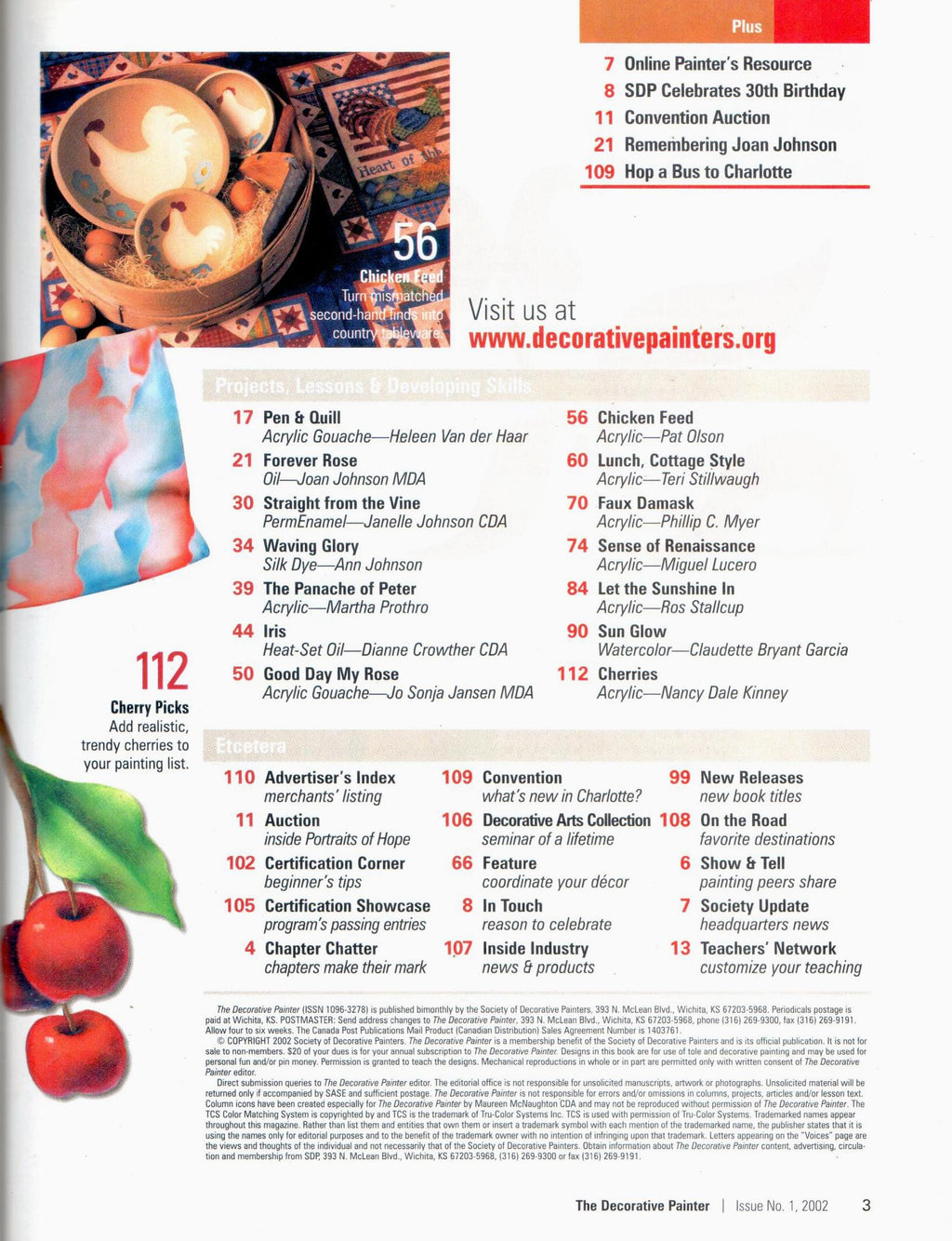 The Decorative Painter - 2002 Issue 1