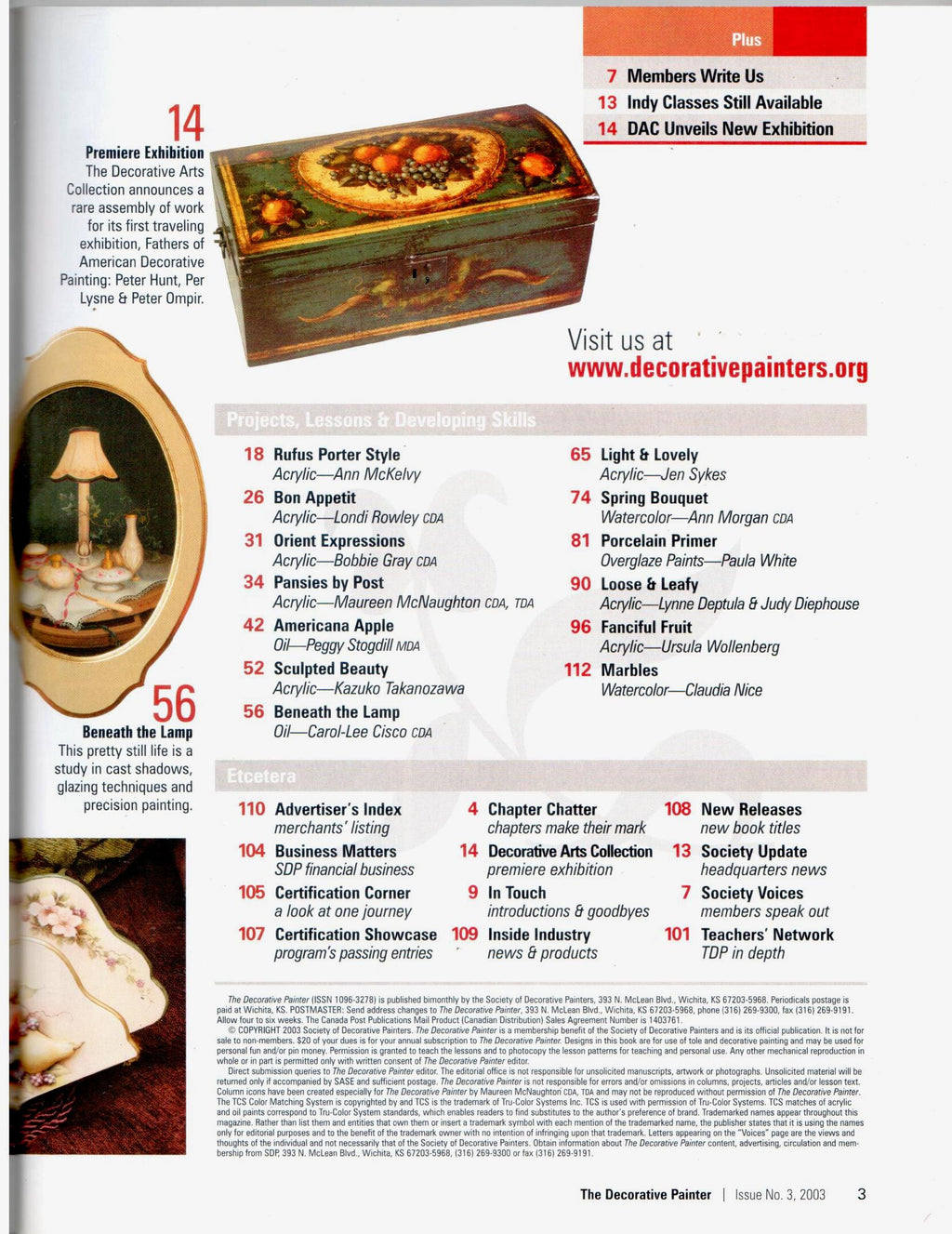 The Decorative Painter - 2003 Issue 3