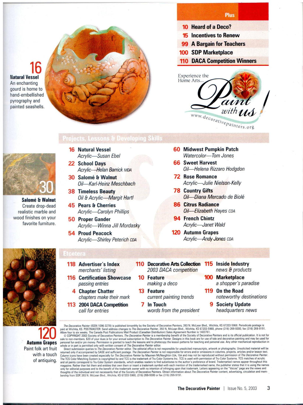 The Decorative Painter - 2003 Issue 5