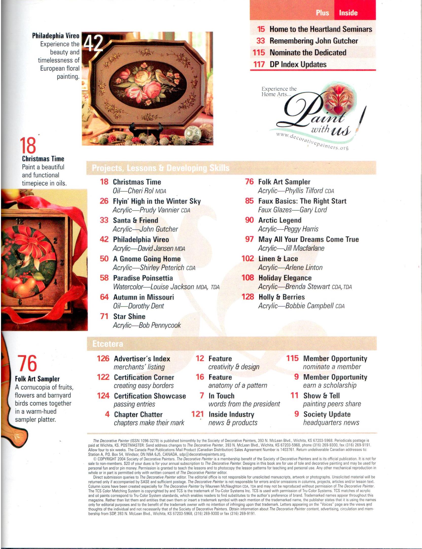 The Decorative Painter - 2004 Issue 6