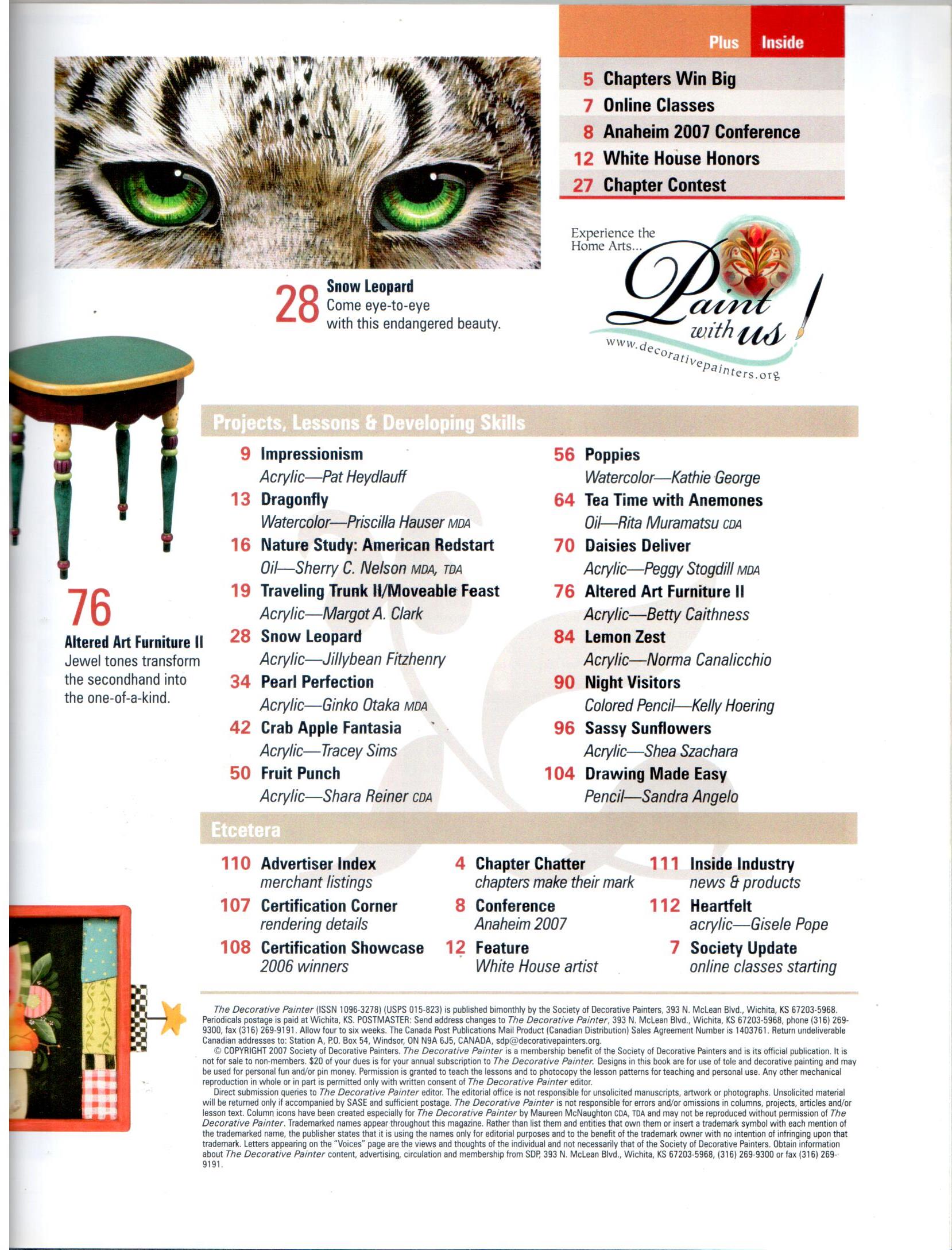 The Decorative Painter - 2007 Issue 3