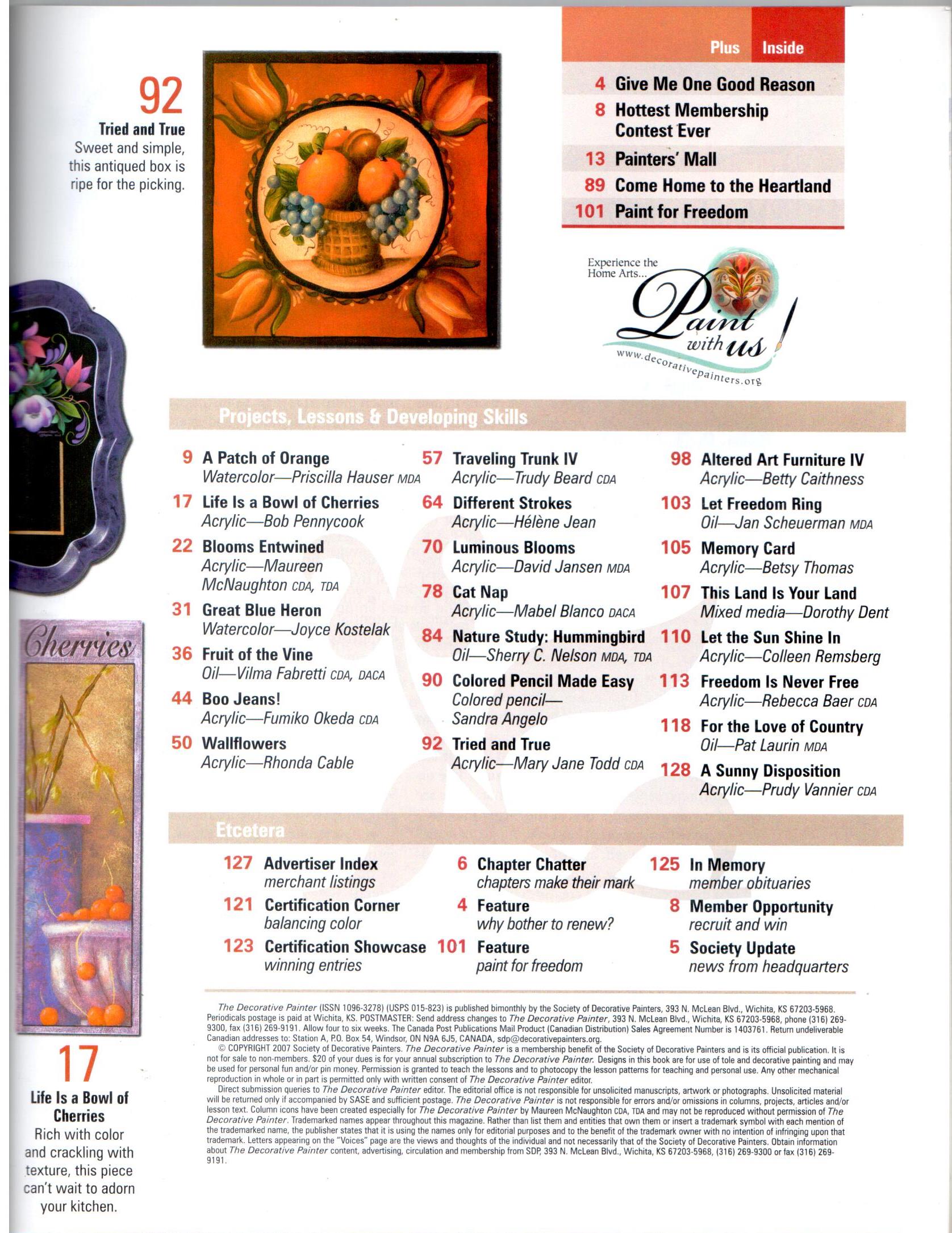 The Decorative Painter - 2007 Issue 5