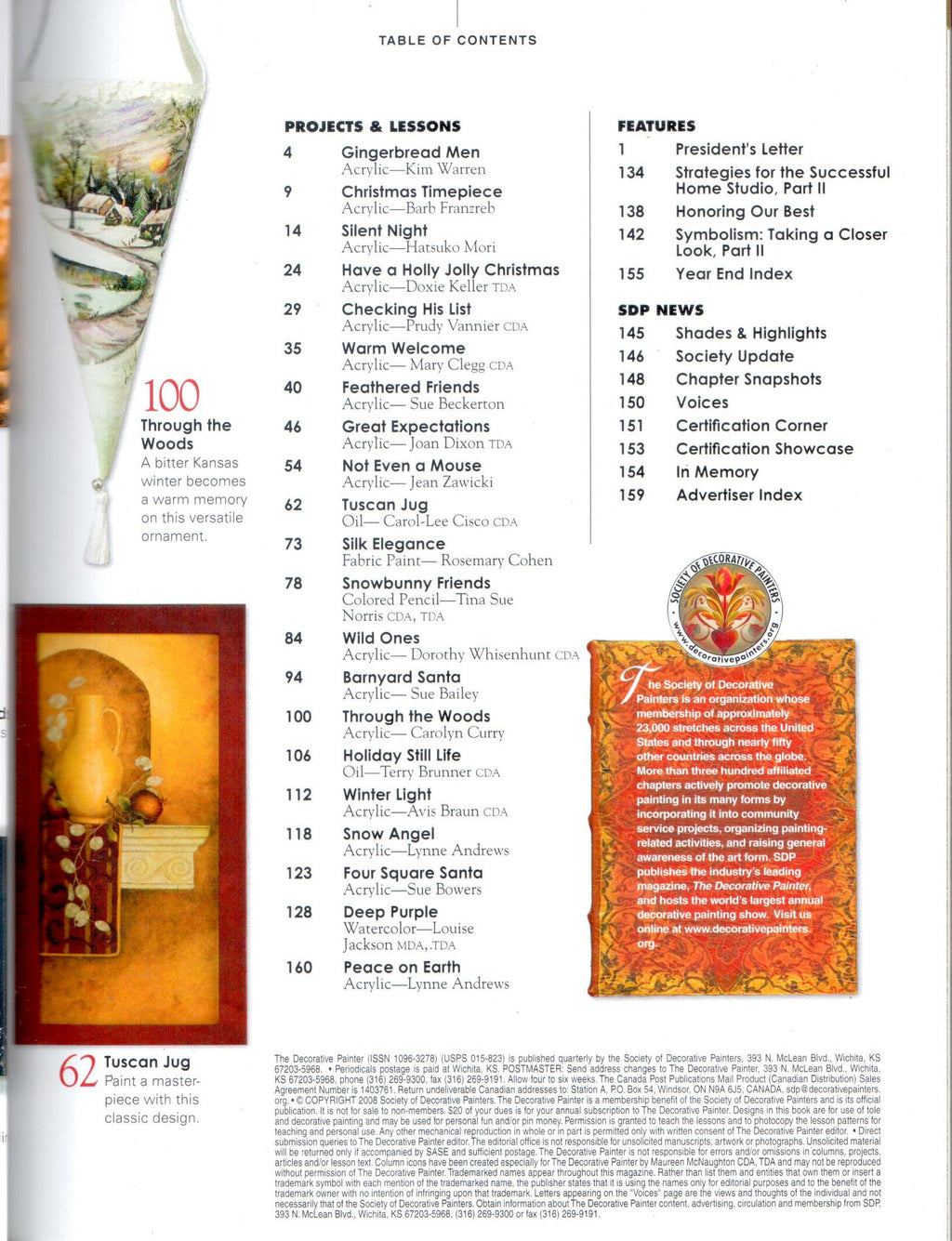 The Decorative Painter - 2008 Issue 4 Winter