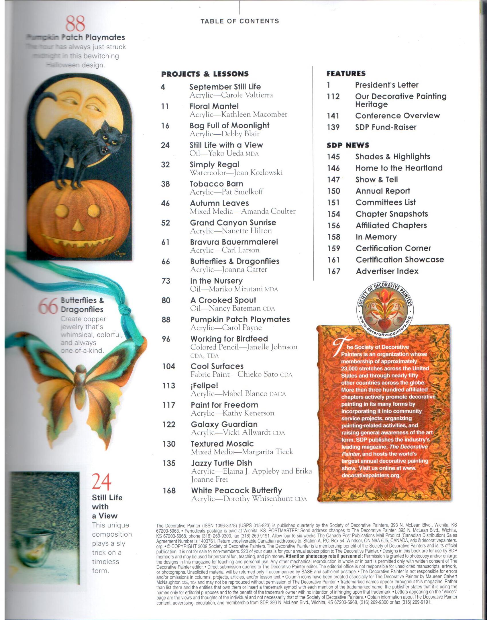 The Decorative Painter - Fall 2009 Issue 3