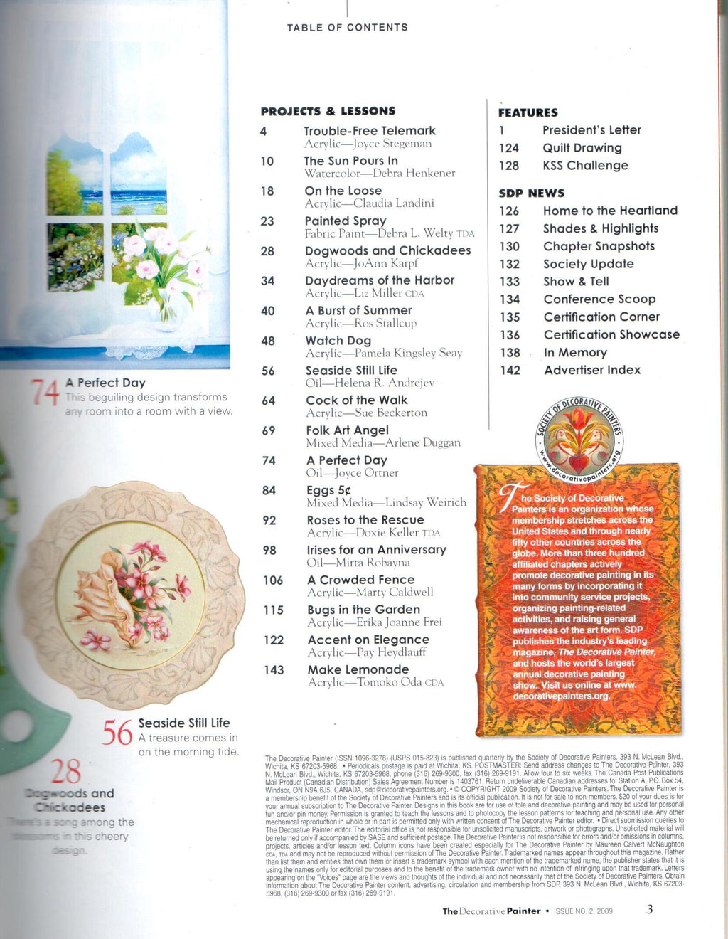 The Decorative Painter - 2009 Issue Summer