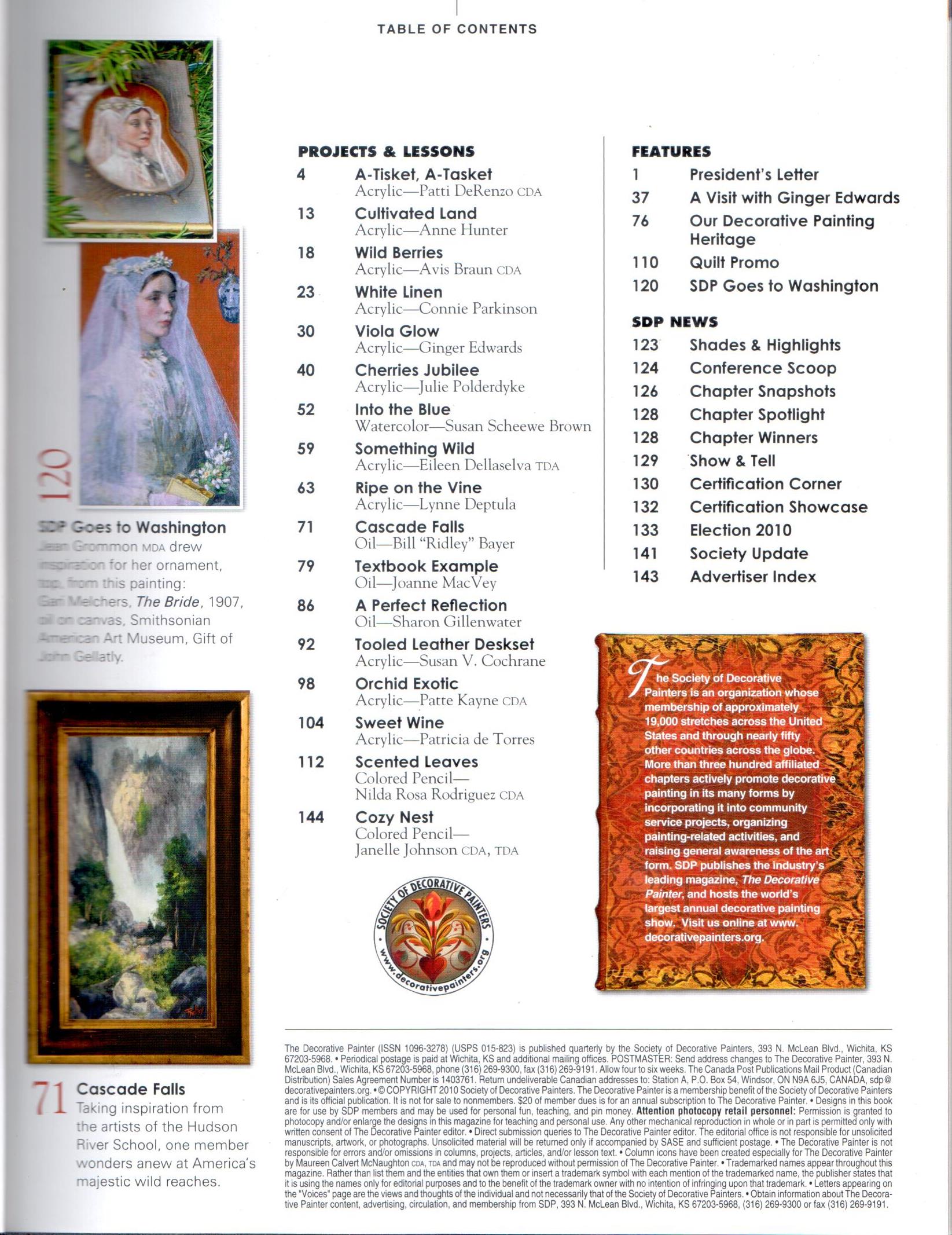 The Decorative Painter - 2010 Issue 1