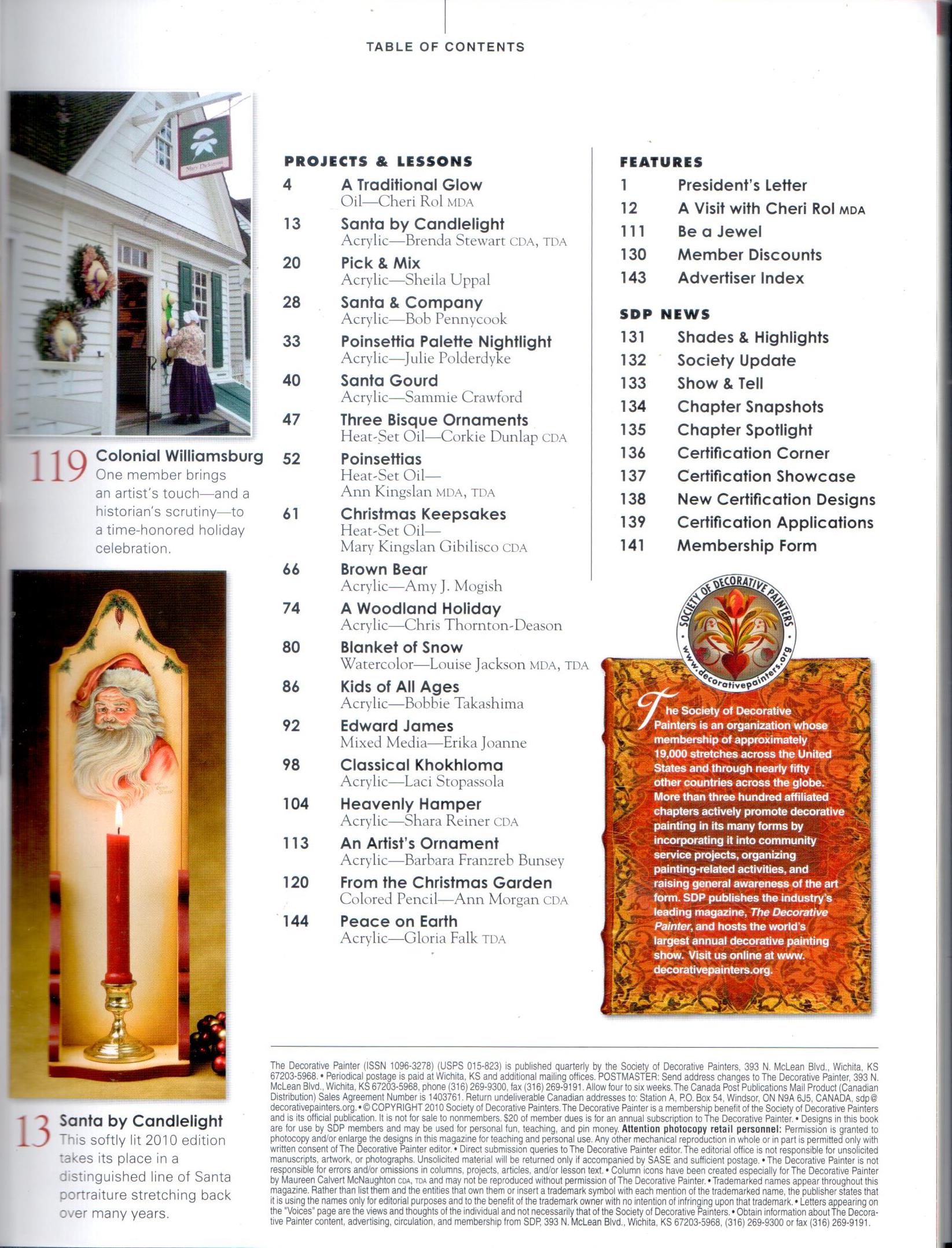 The Decorative Painter - 2010 Issue 3