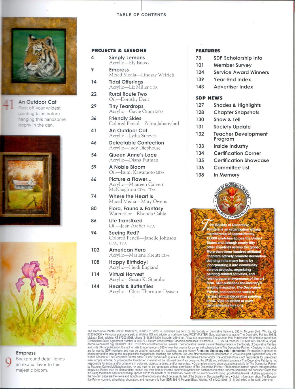 The Decorative Painter - 2010 Issue 4