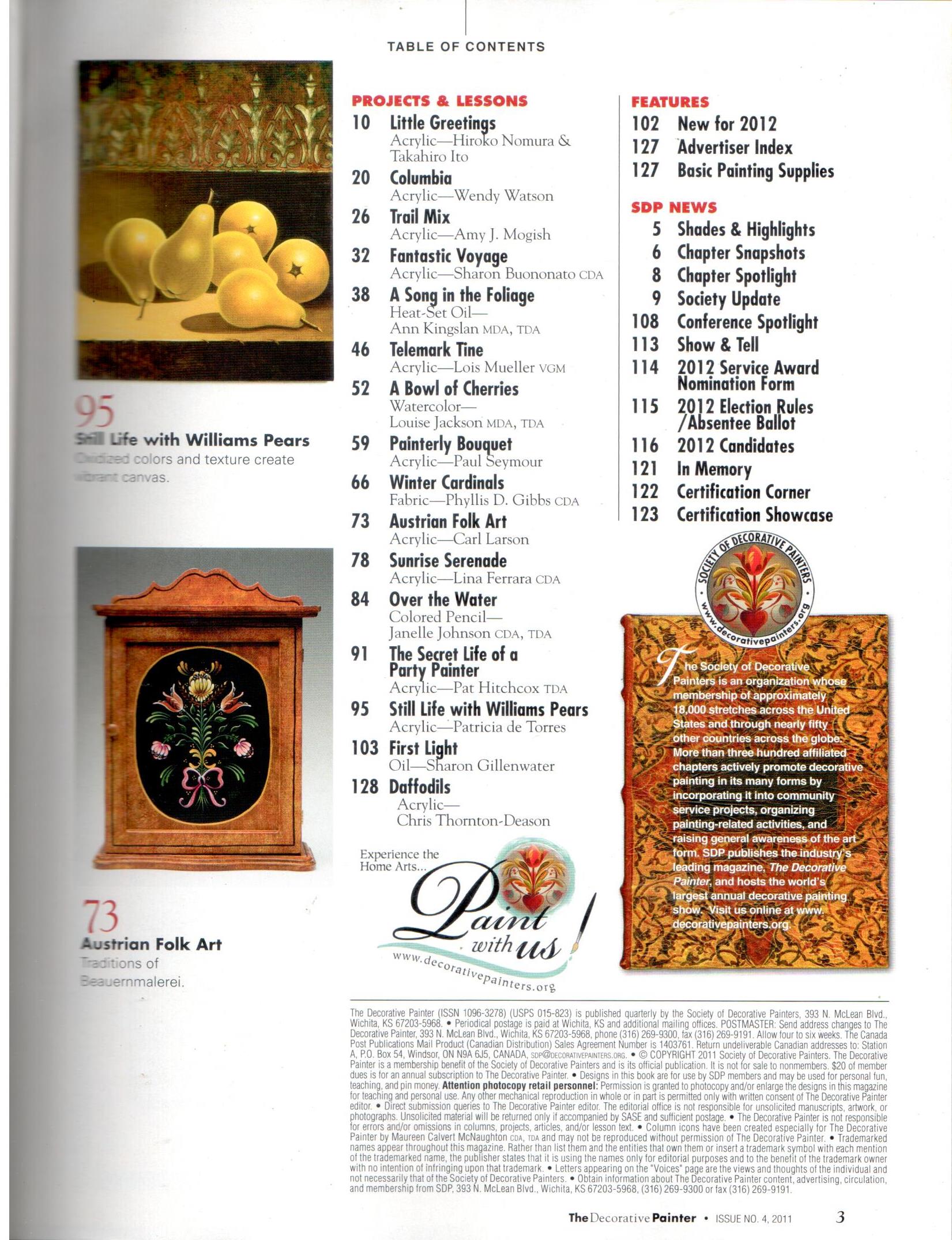 The Decorative Painter - 2011 Issue 4
