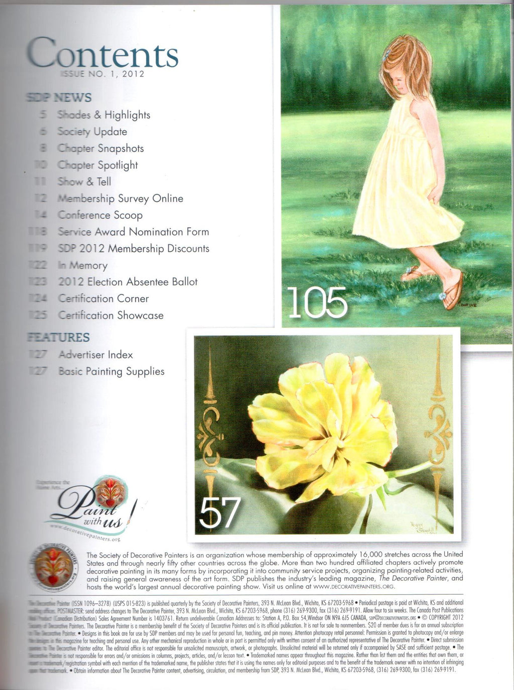 The Decorative Painter - 2012 Issue 1
