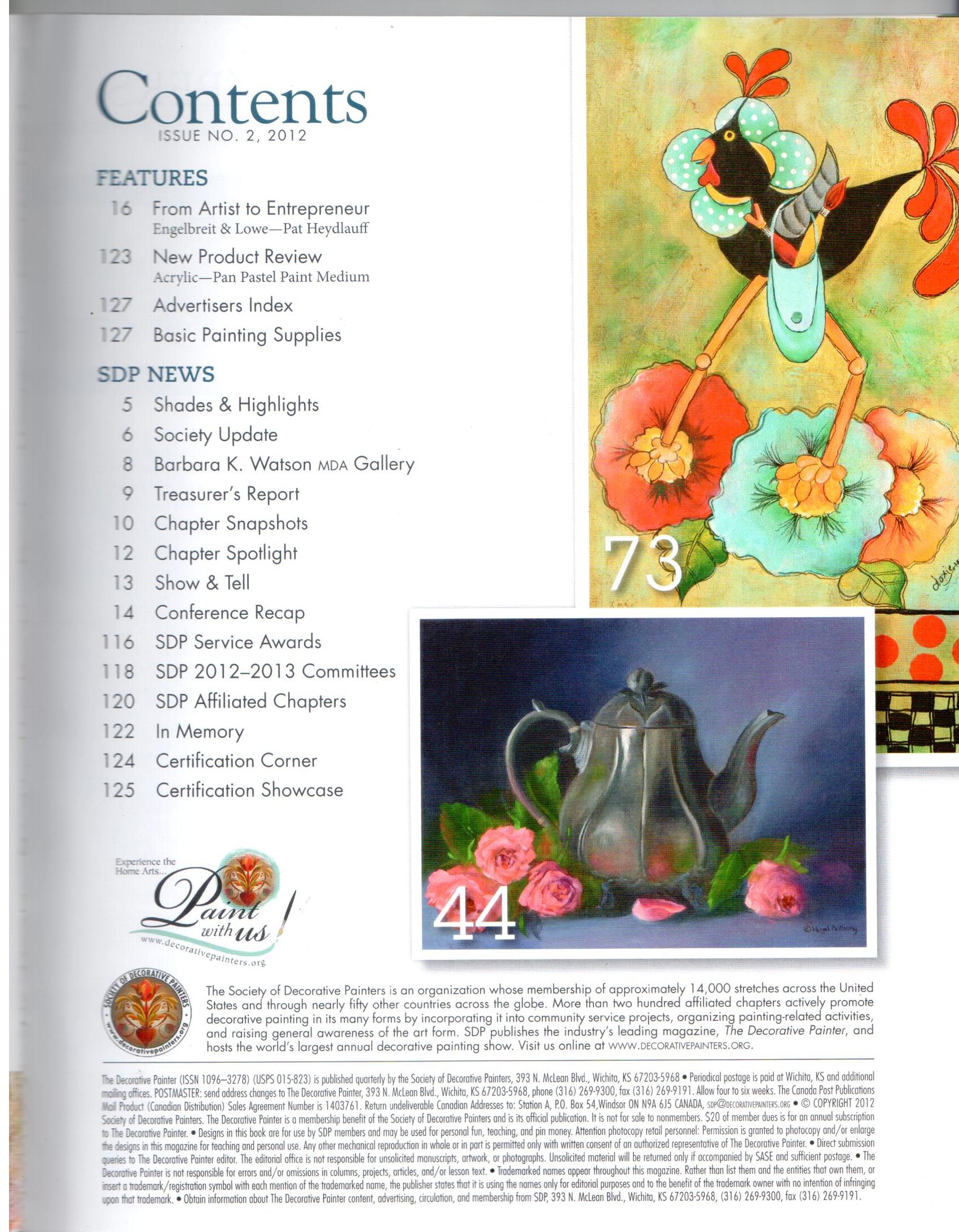 The Decorative Painter - 2012 Issue 2