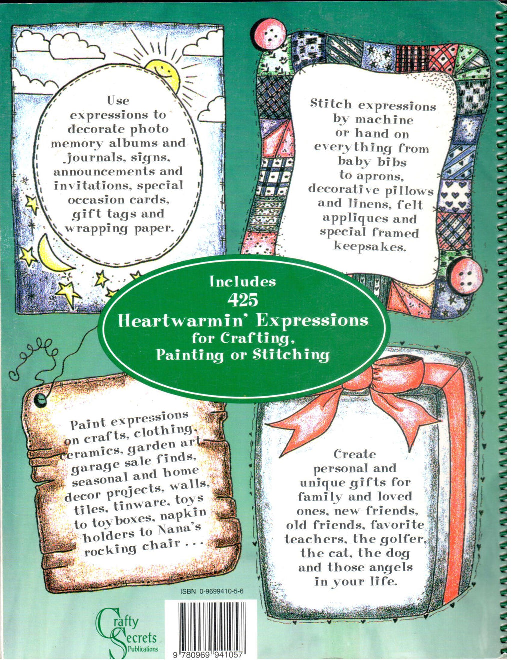 CLEARANCE: 425 More Heartwarmin' Expressions Book 2 - Sandy Redburn and Shelly Ehbrecht