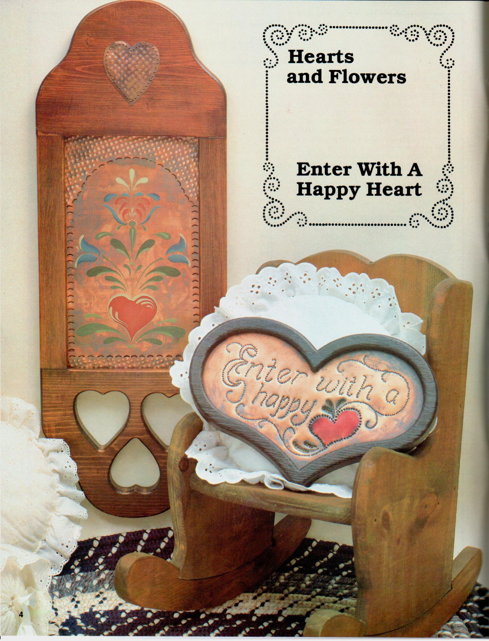 CLEARANCE: Tole Painting on Country Punched Tin - Jackie Shaw