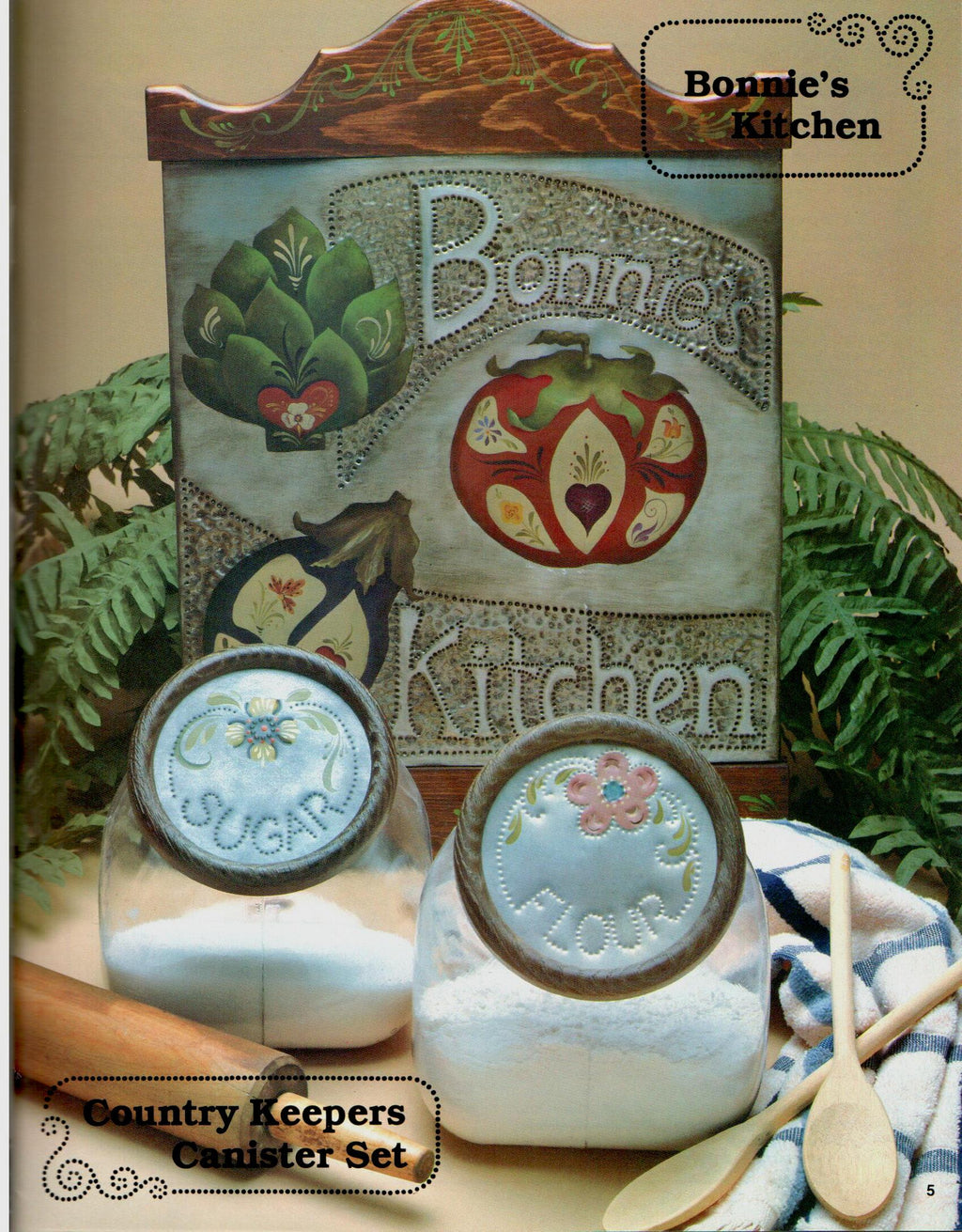 CLEARANCE: Tole Painting on Country Punched Tin - Jackie Shaw