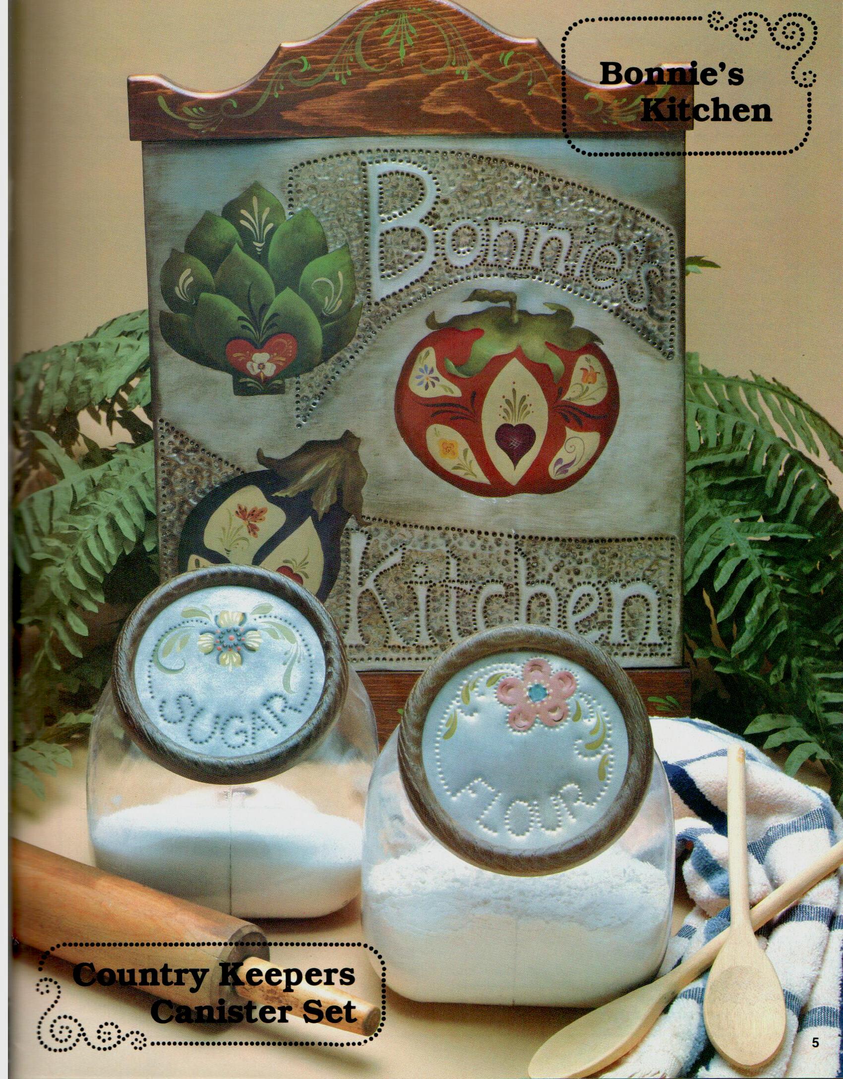 CLEARANCE: Tole Painting on Country Punched Tin - Jackie Shaw