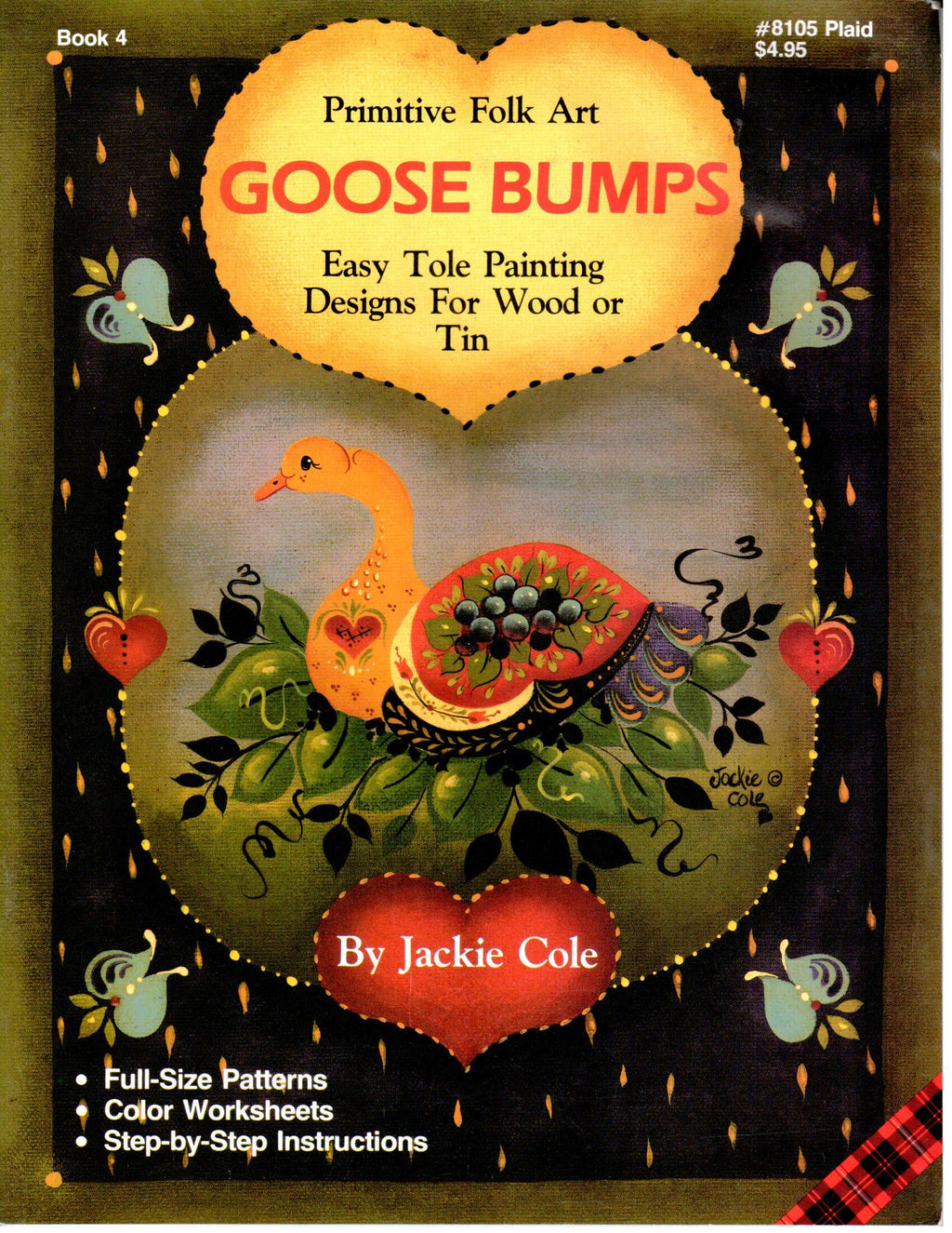 CLEARANCE: Primitive Folk Art Goose Bumps - Jackie Cole