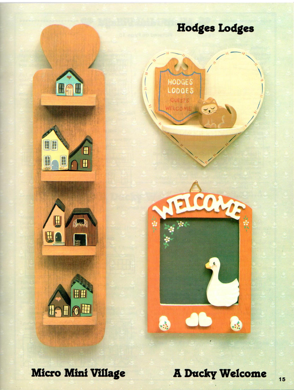 CLEARANCE: Miniature Folk Art Collectibles - June Hodges