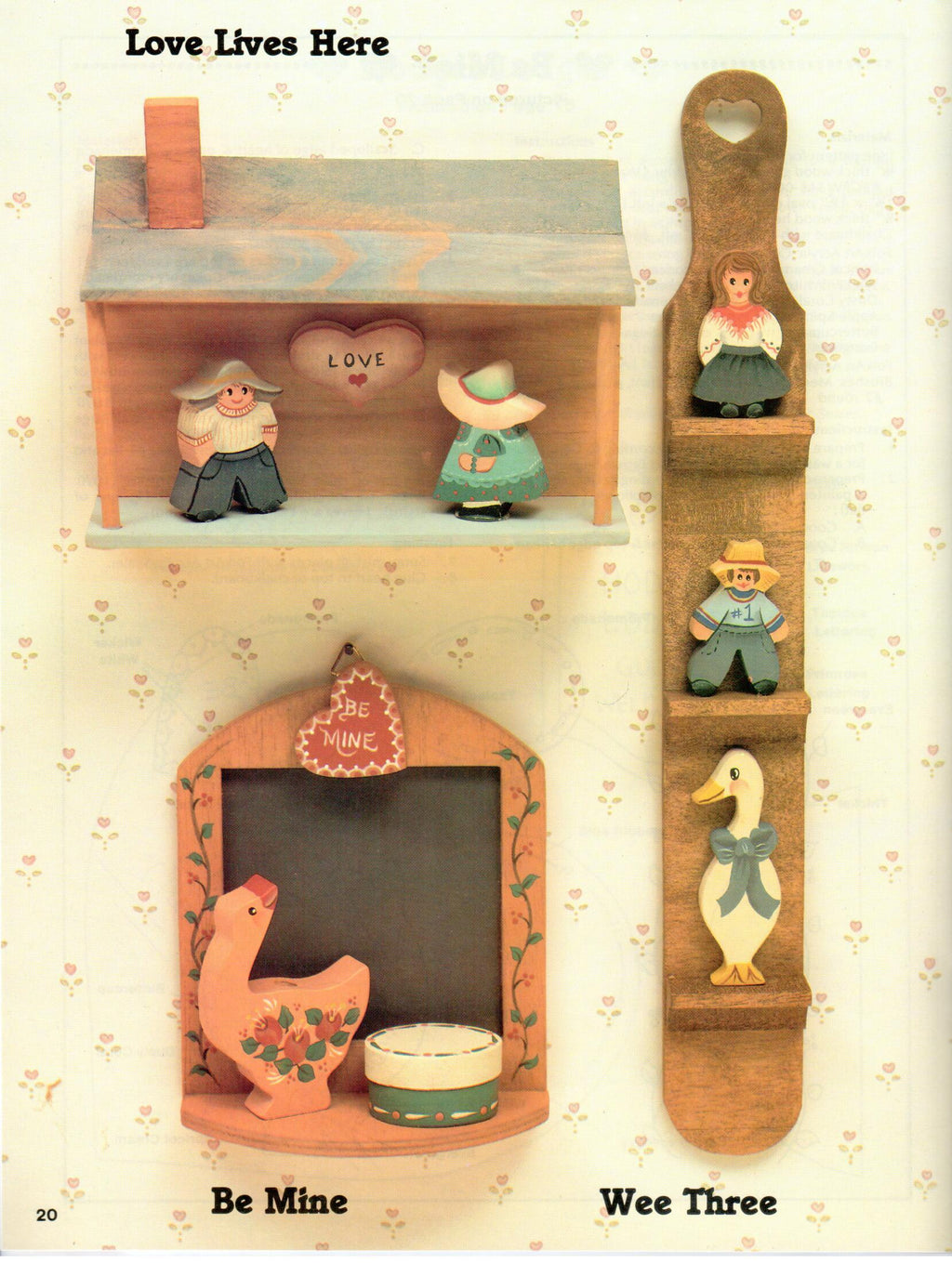 CLEARANCE: Miniature Folk Art Collectibles - June Hodges