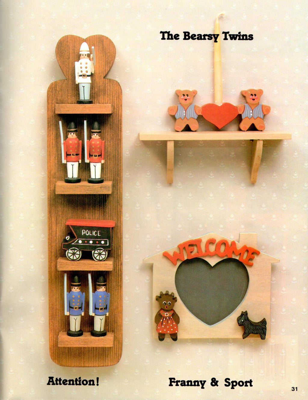 CLEARANCE: Miniature Folk Art Collectibles - June Hodges