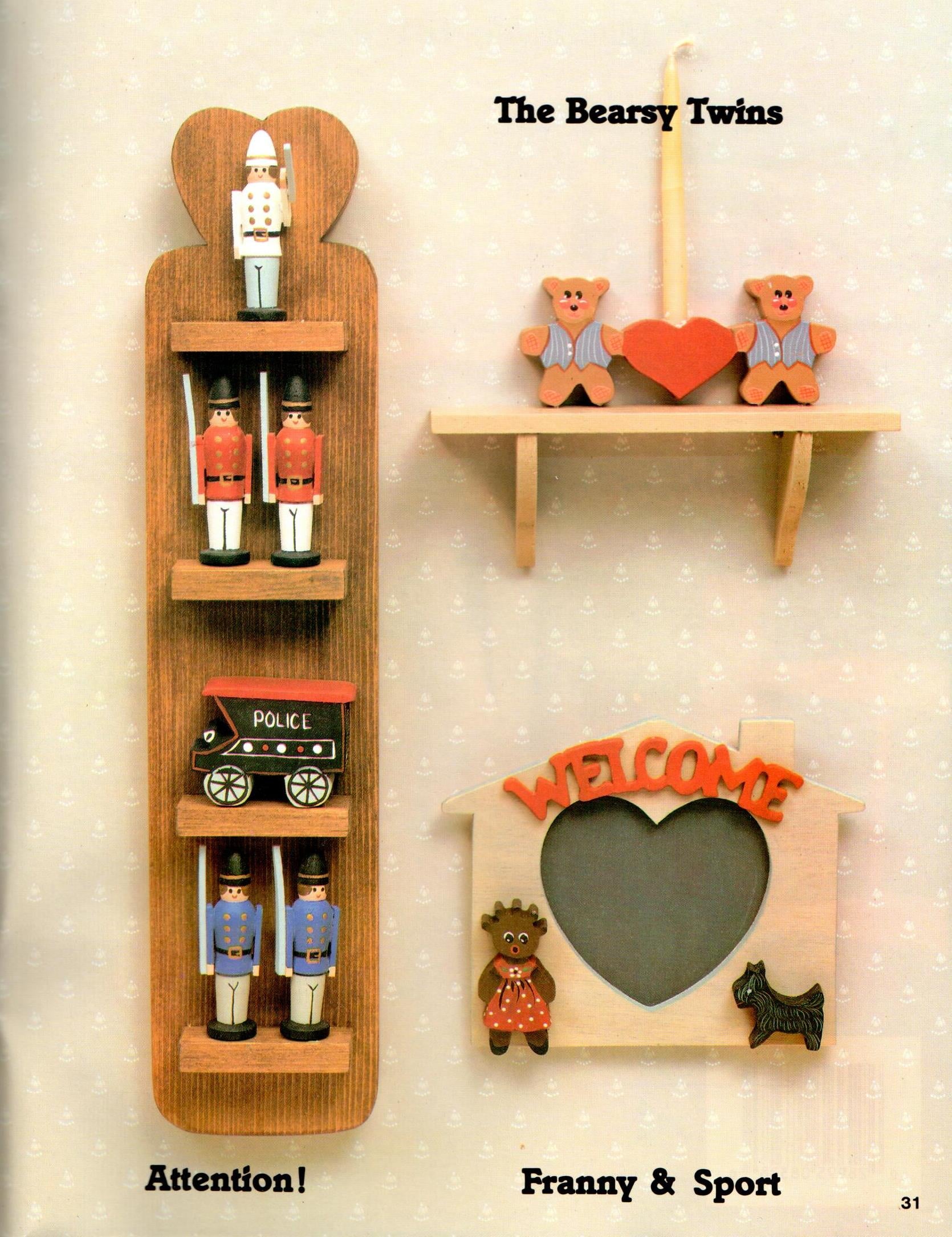 CLEARANCE: Miniature Folk Art Collectibles - June Hodges