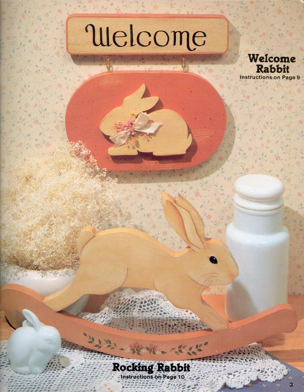 CLEARANCE: Homespun Bunnies - Betty Reynolds