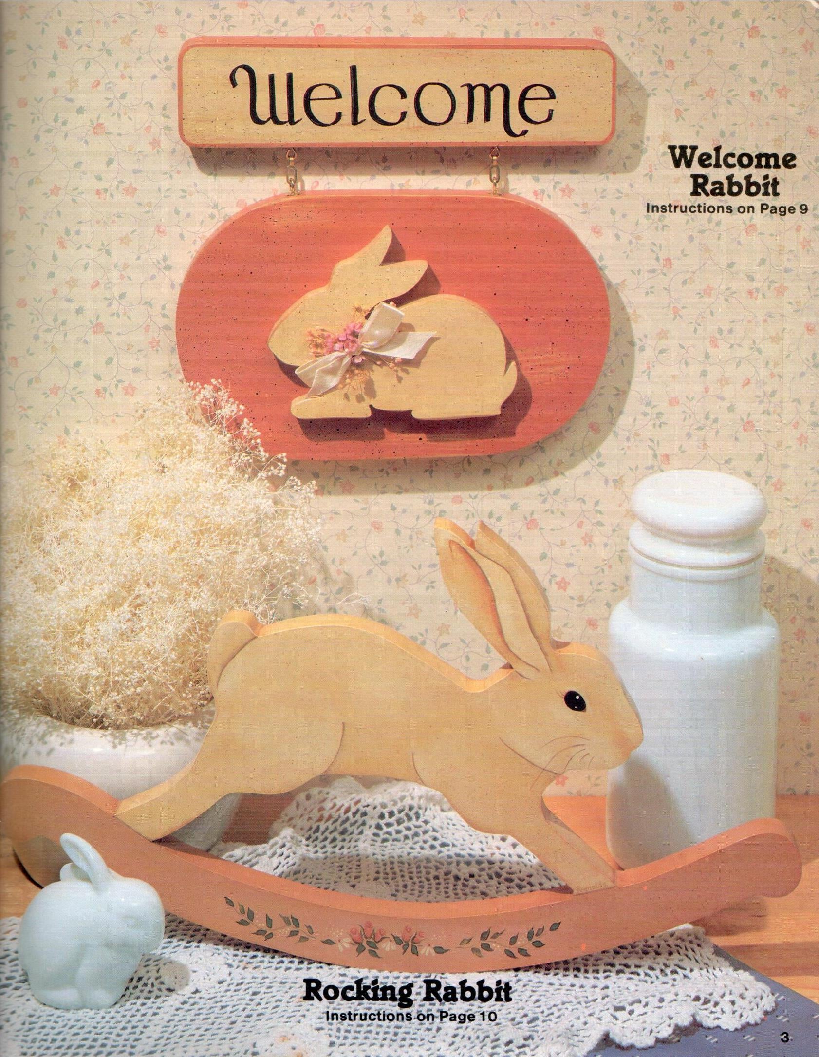 CLEARANCE: Homespun Bunnies - Betty Reynolds