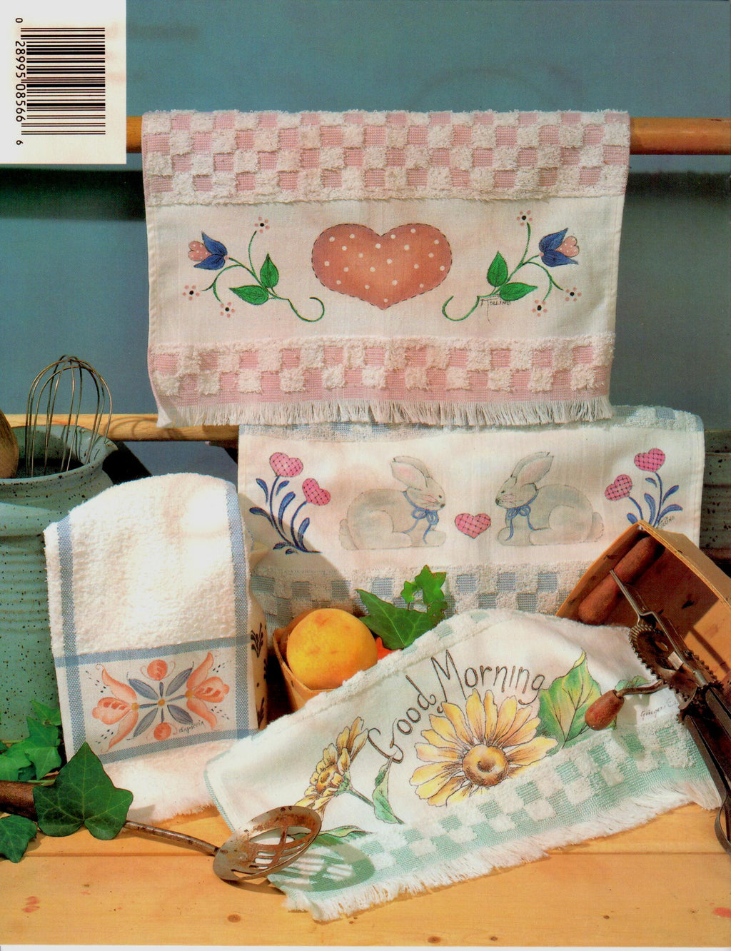 Kitchen Towels - Iron On Patterns - OOP