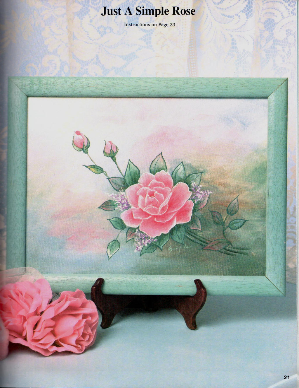CLEARANCE: Dimensional Decorative Painting - Suzy Lee
