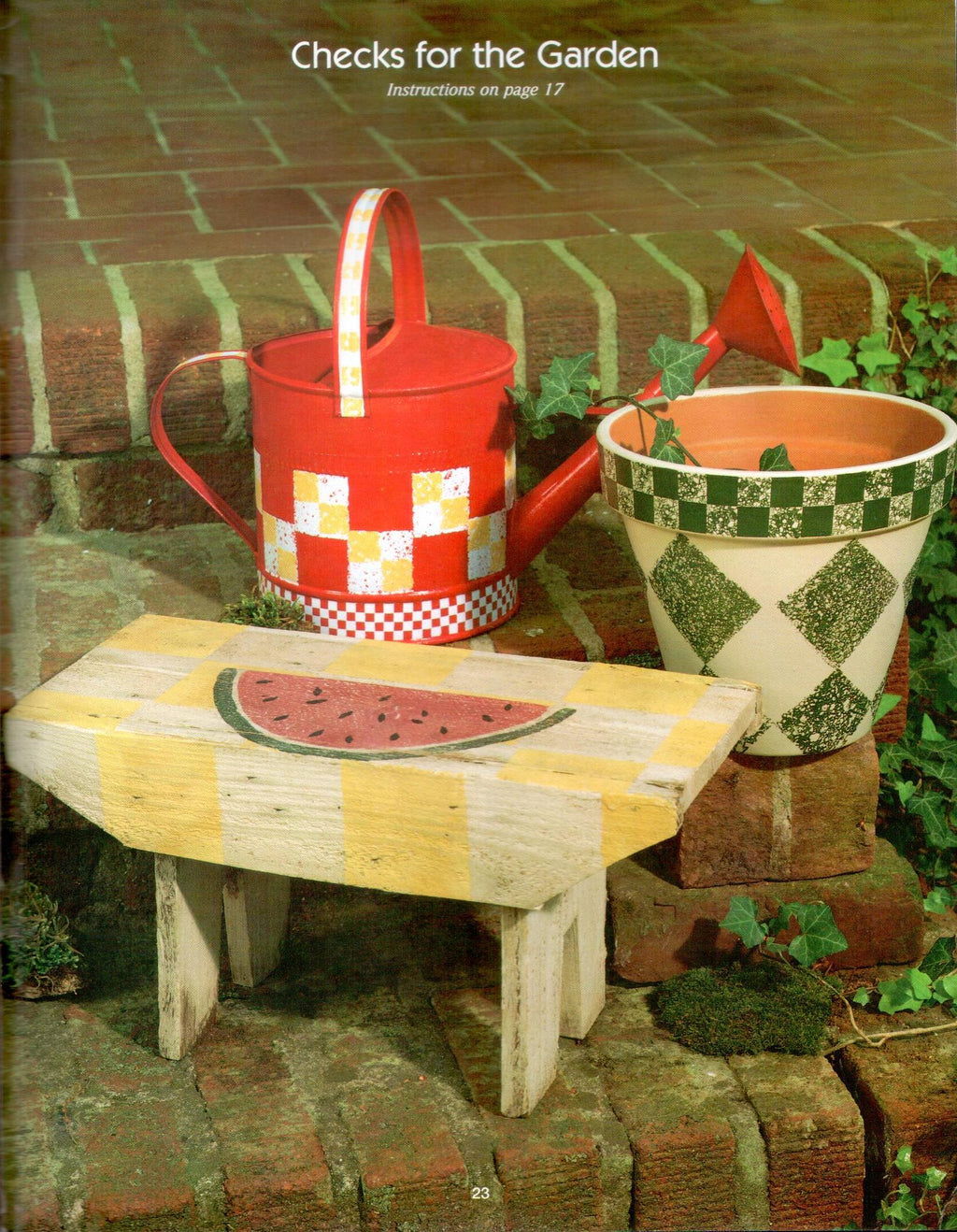 CLEARANCE: Checks Plaids Stripes Dots - Susan Goans Driggers
