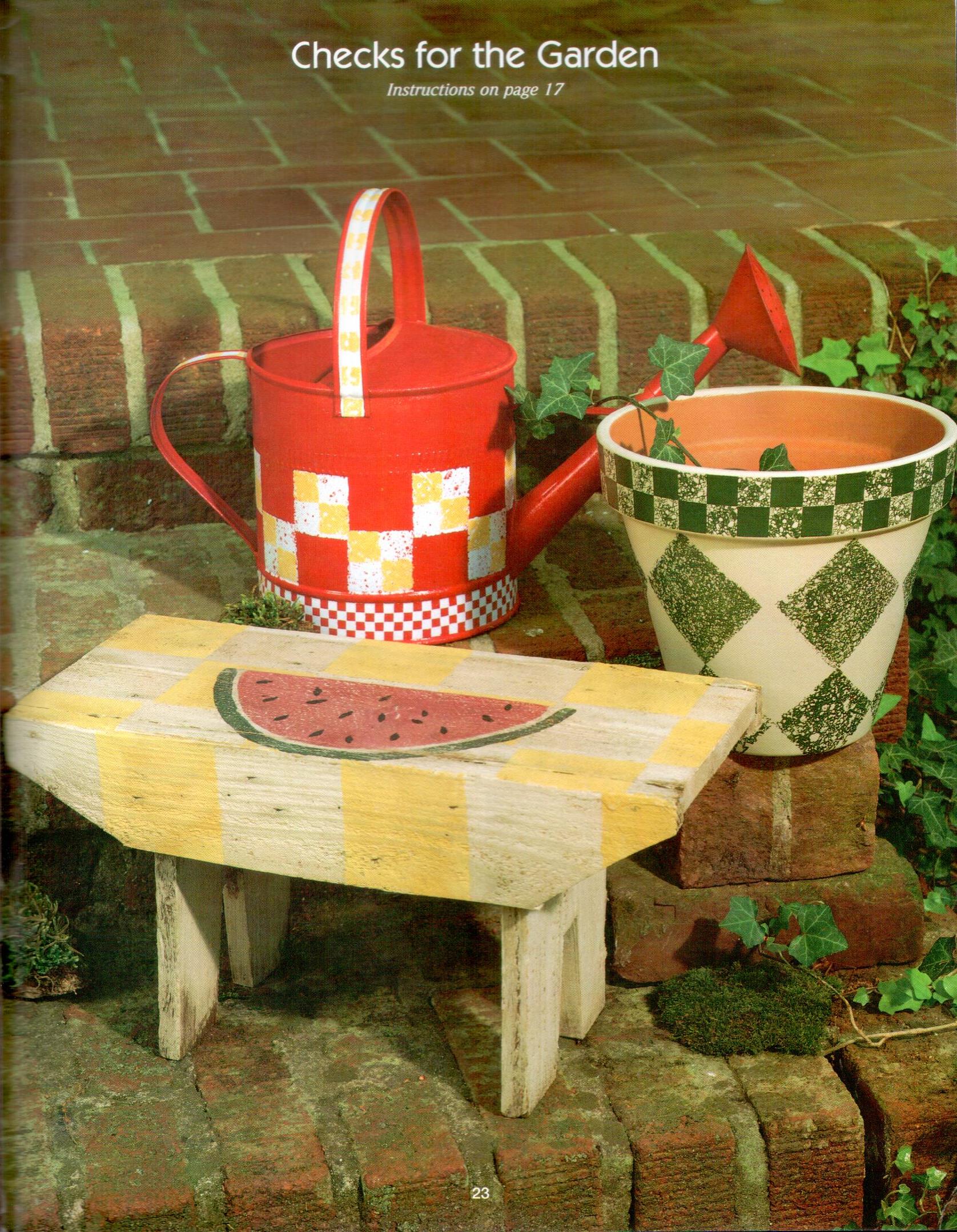 CLEARANCE: Checks Plaids Stripes Dots - Susan Goans Driggers